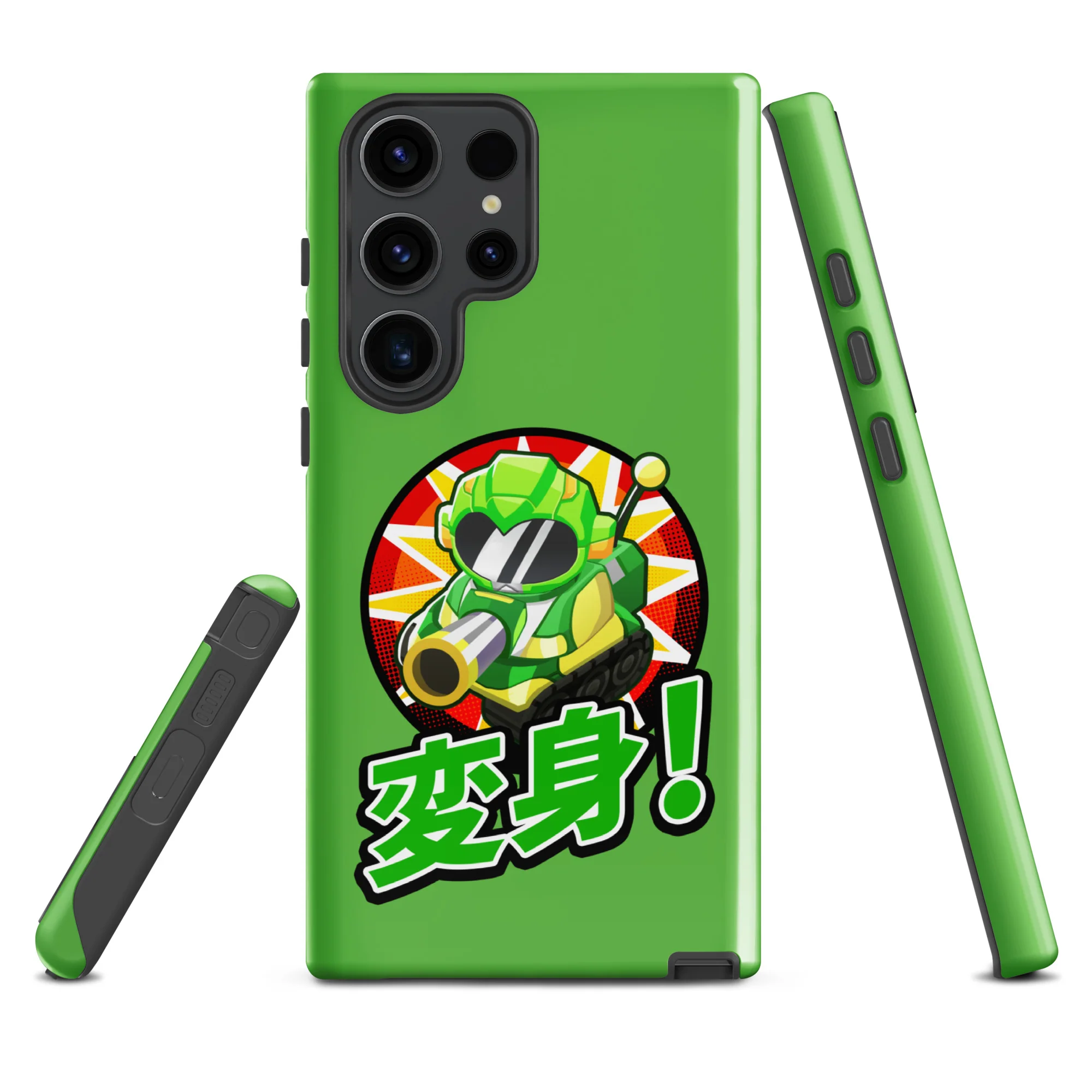 Sentai Churchill 変形 Samsung® Case (Tough) - Image 34