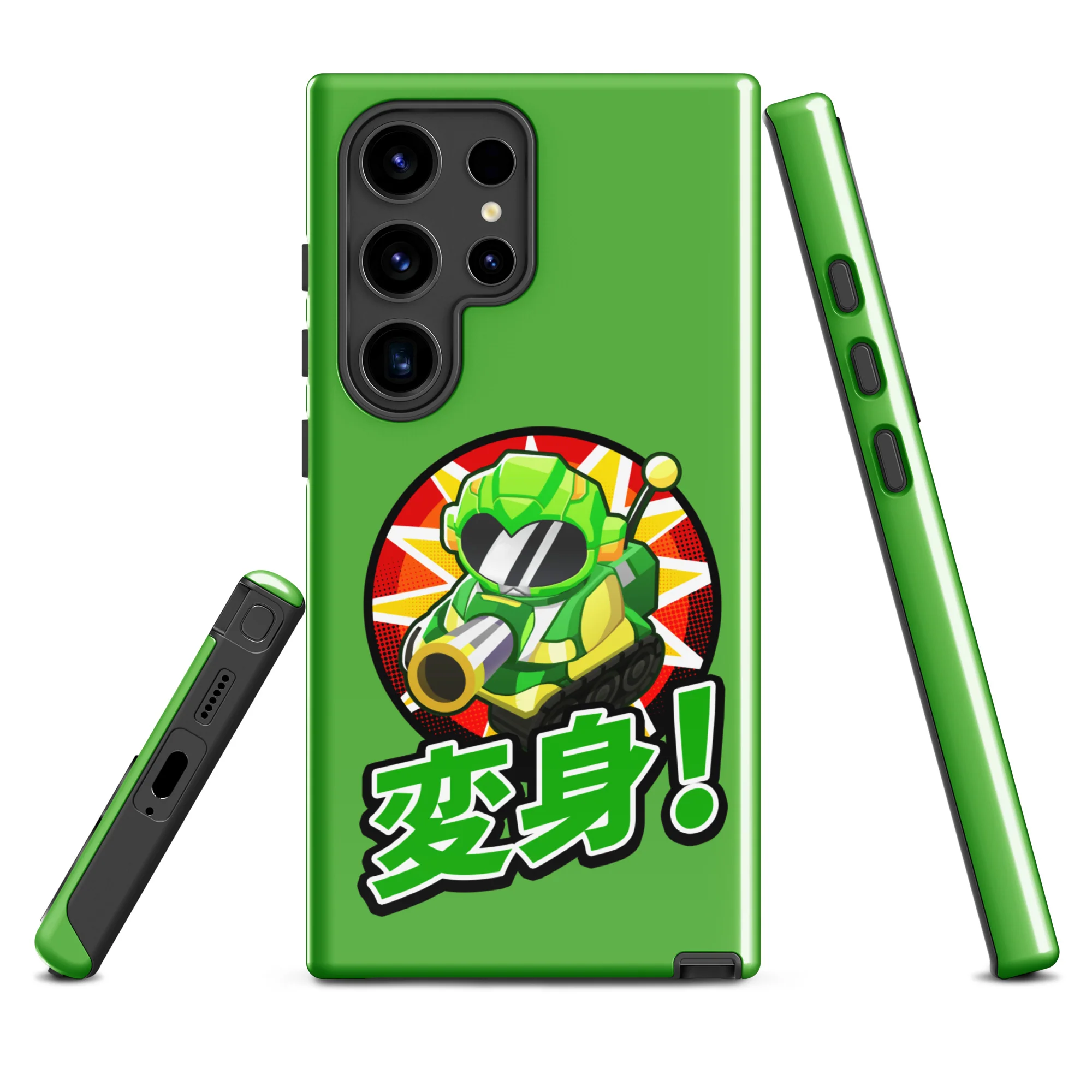 Sentai Churchill 変形 Samsung® Case (Tough) - Image 35