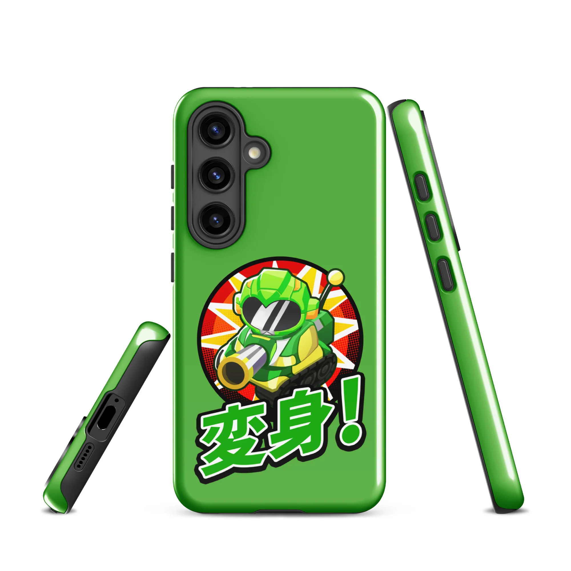 Sentai Churchill 変形 Samsung® Case (Tough) - Image 36