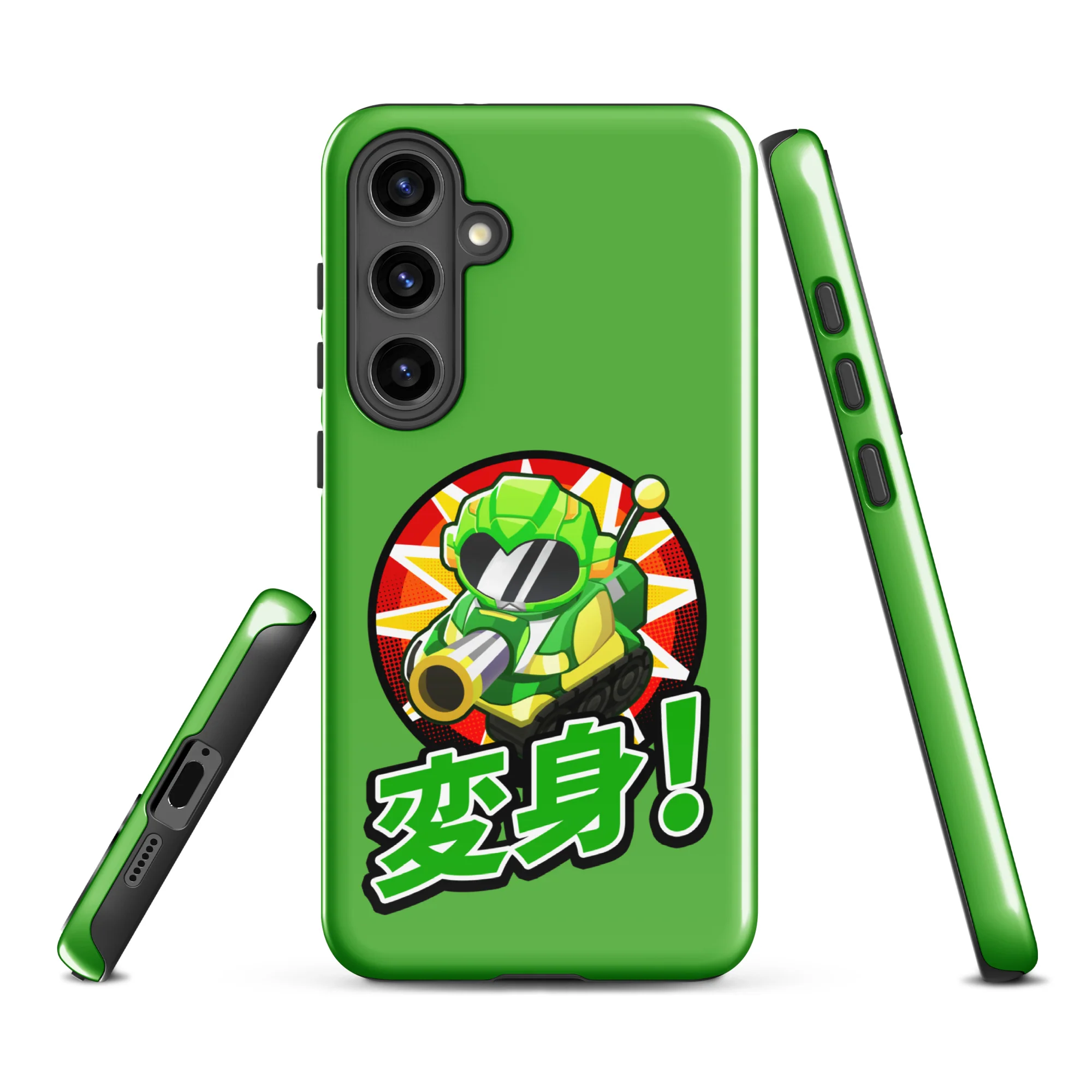 Sentai Churchill 変形 Samsung® Case (Tough) - Image 38