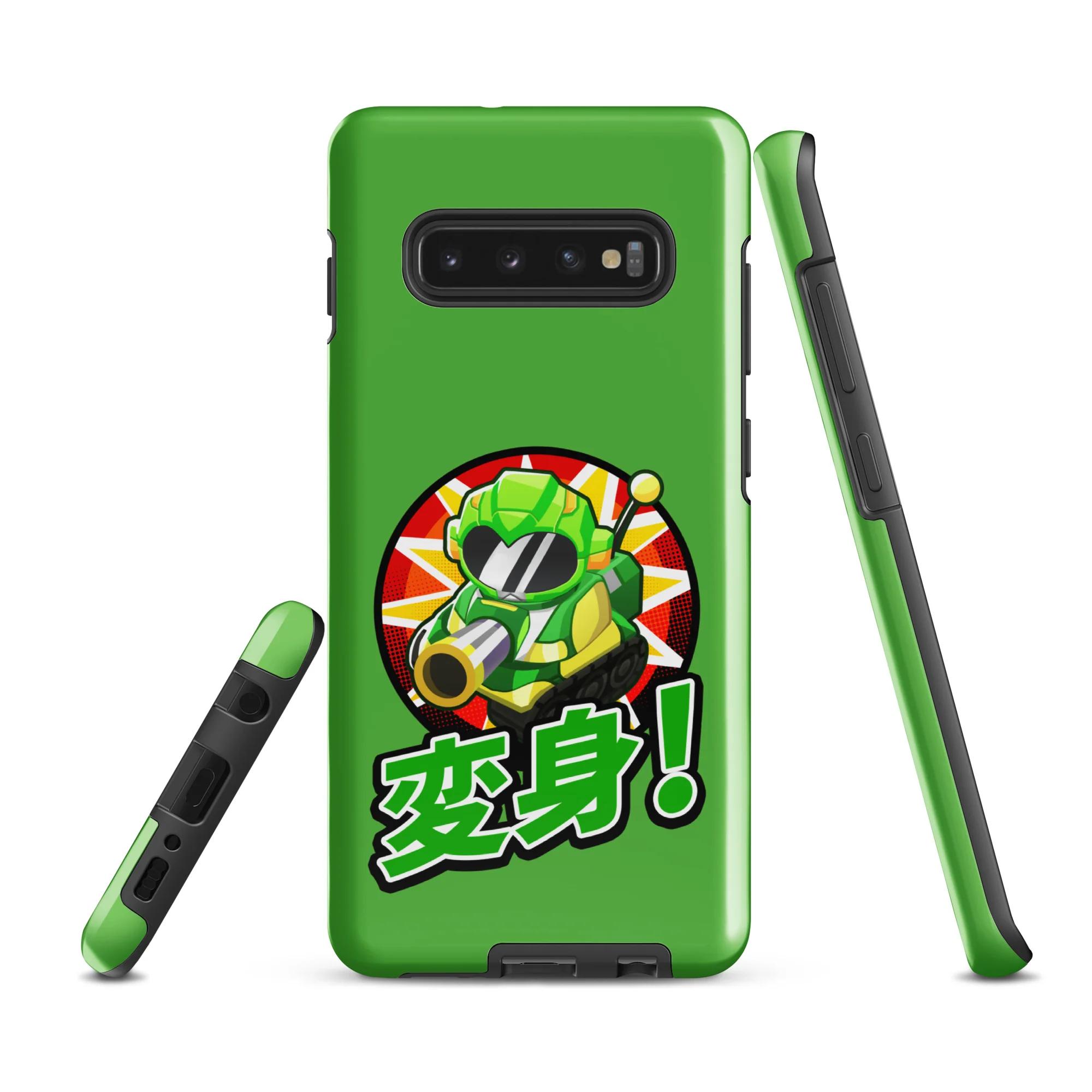 Sentai Churchill 変形 Samsung® Case (Tough) - Image 4
