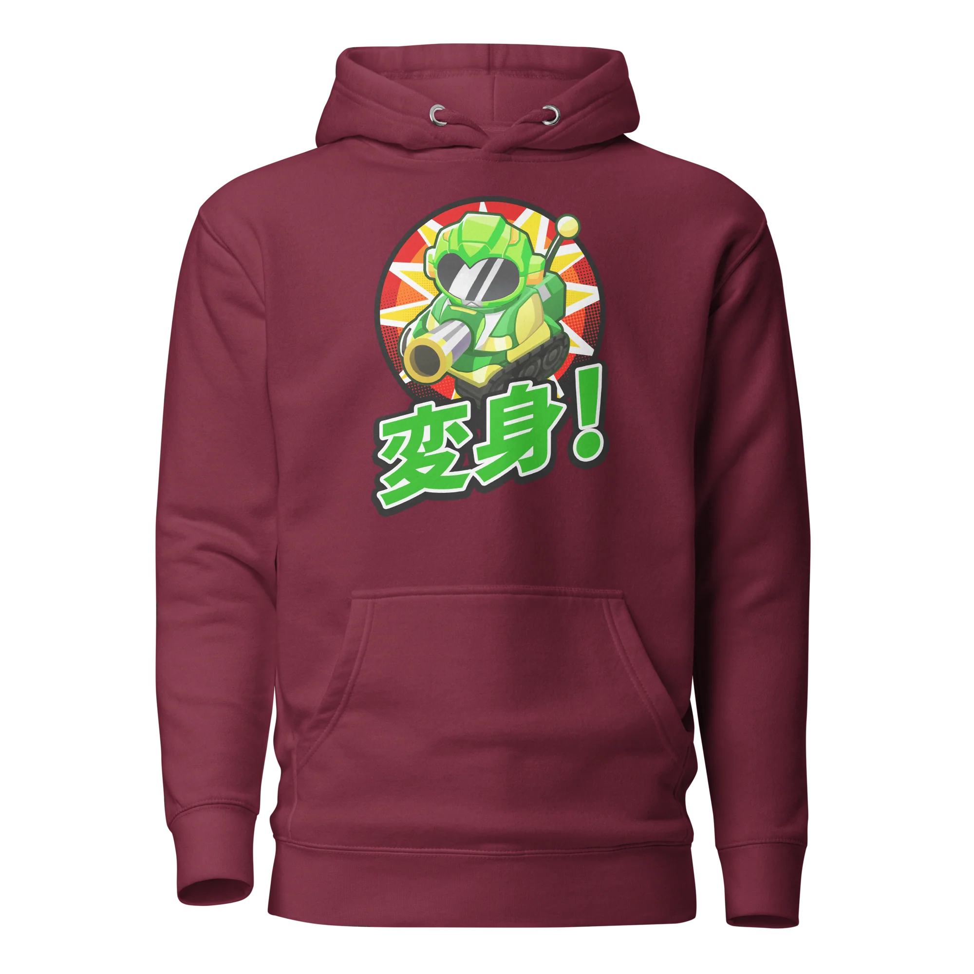 Sentai Churchill 変形 Transform! Hoodie (Unisex) - Image 7