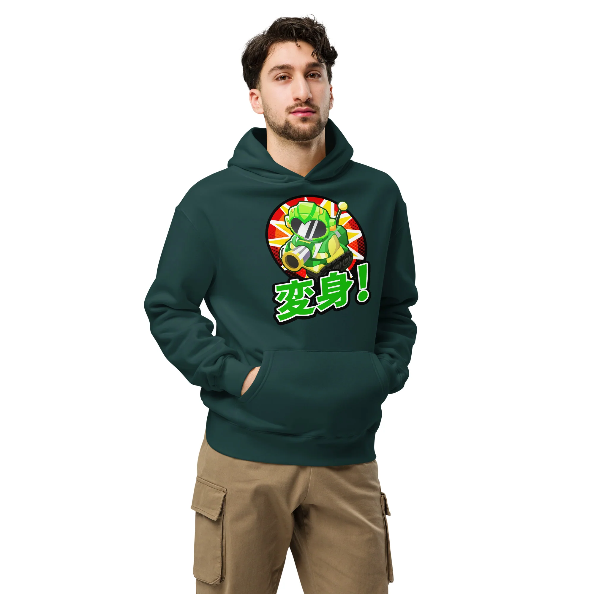 Sentai Churchill Premium Oversized Hoodie (Unisex) - Image 2