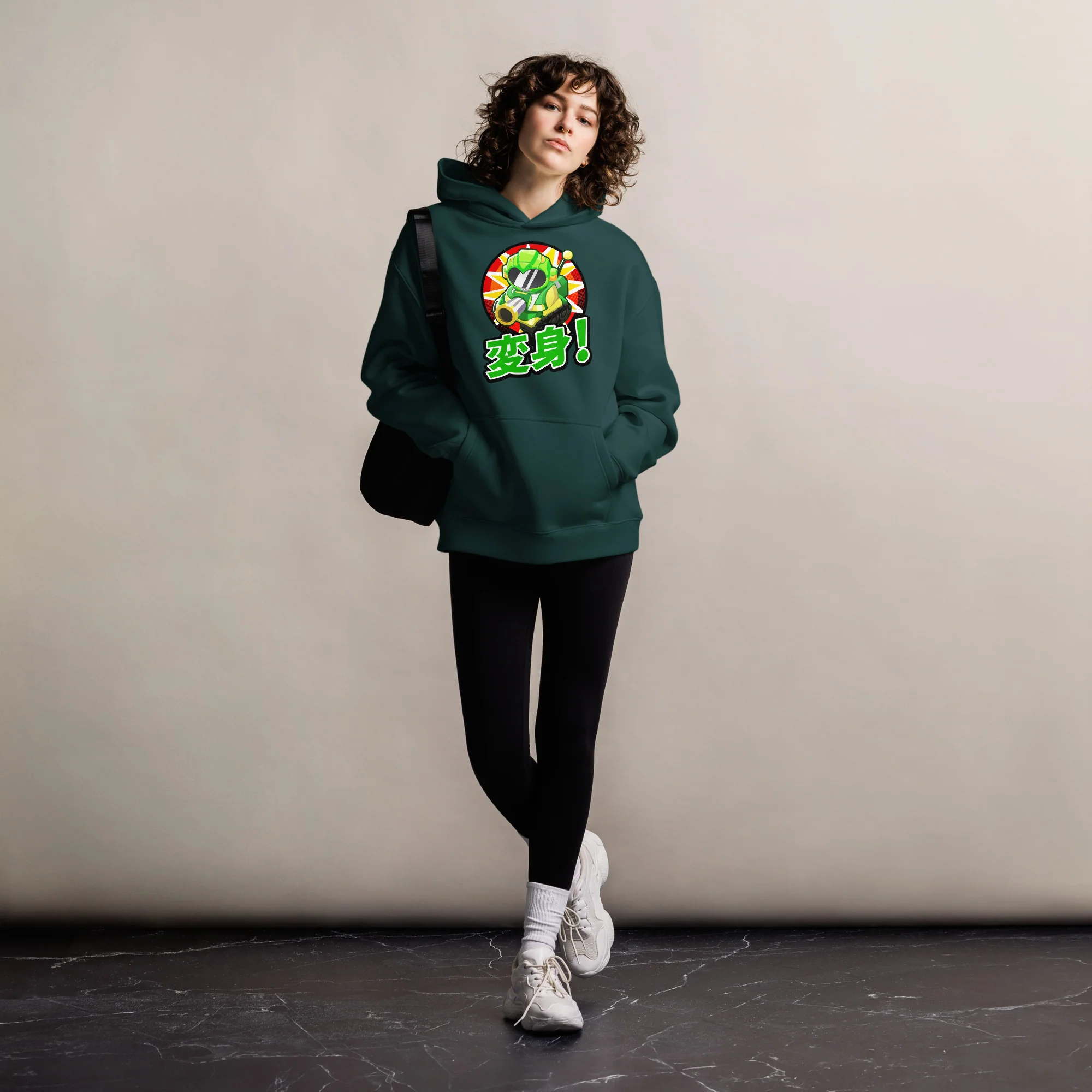 Sentai Churchill Premium Oversized Hoodie (Unisex) - Image 3