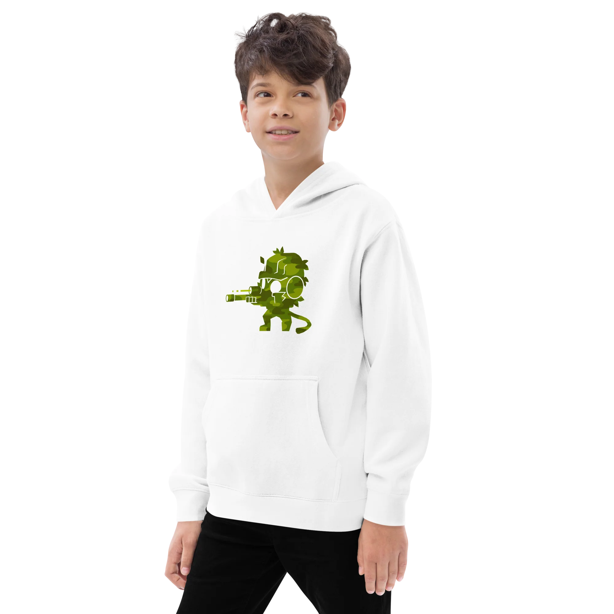 Sniper Maim MOAB Fleece Hoodie )Kids/Youth) - Image 20