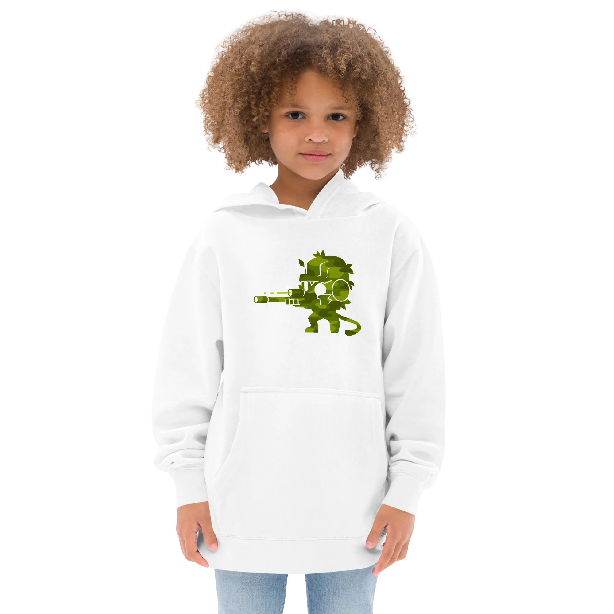 Sniper Maim MOAB Fleece Hoodie )Kids/Youth) - Image 6