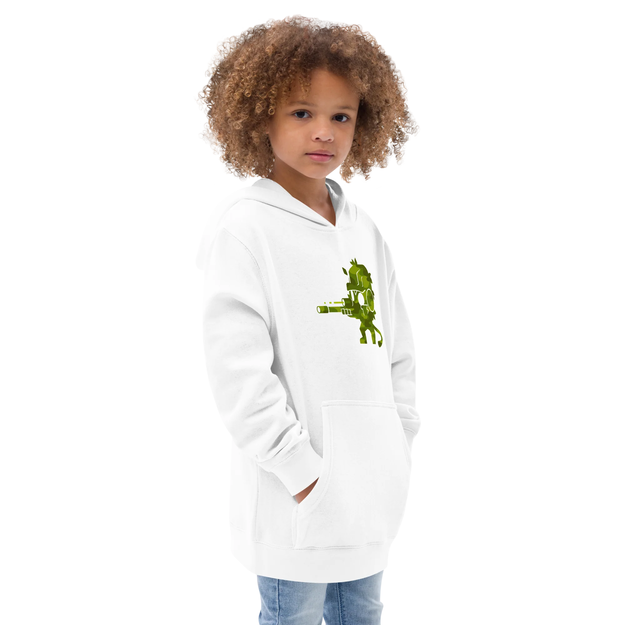 Sniper Maim MOAB Fleece Hoodie )Kids/Youth) - Image 7
