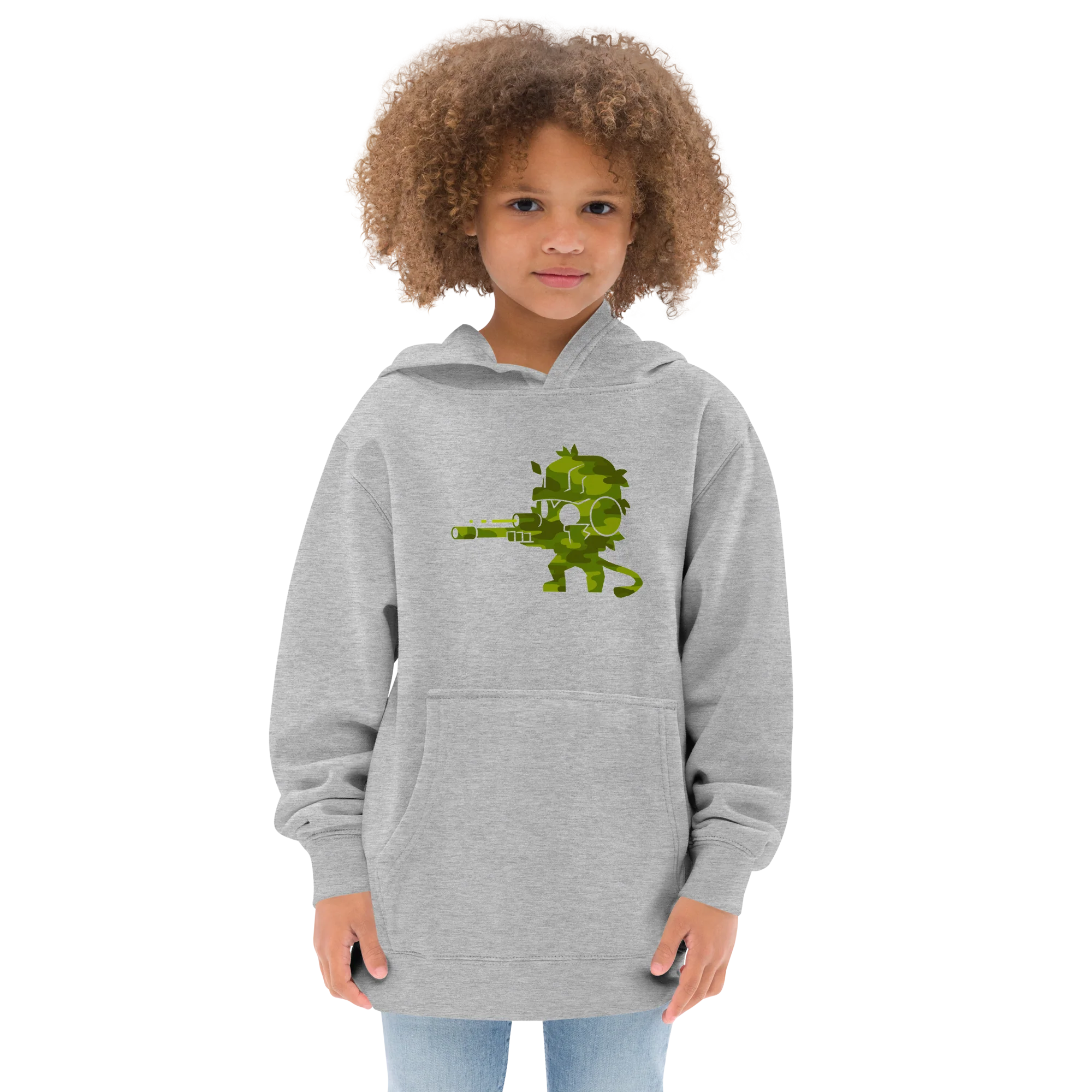 Sniper Maim MOAB Fleece Hoodie )Kids/Youth) - Image 8