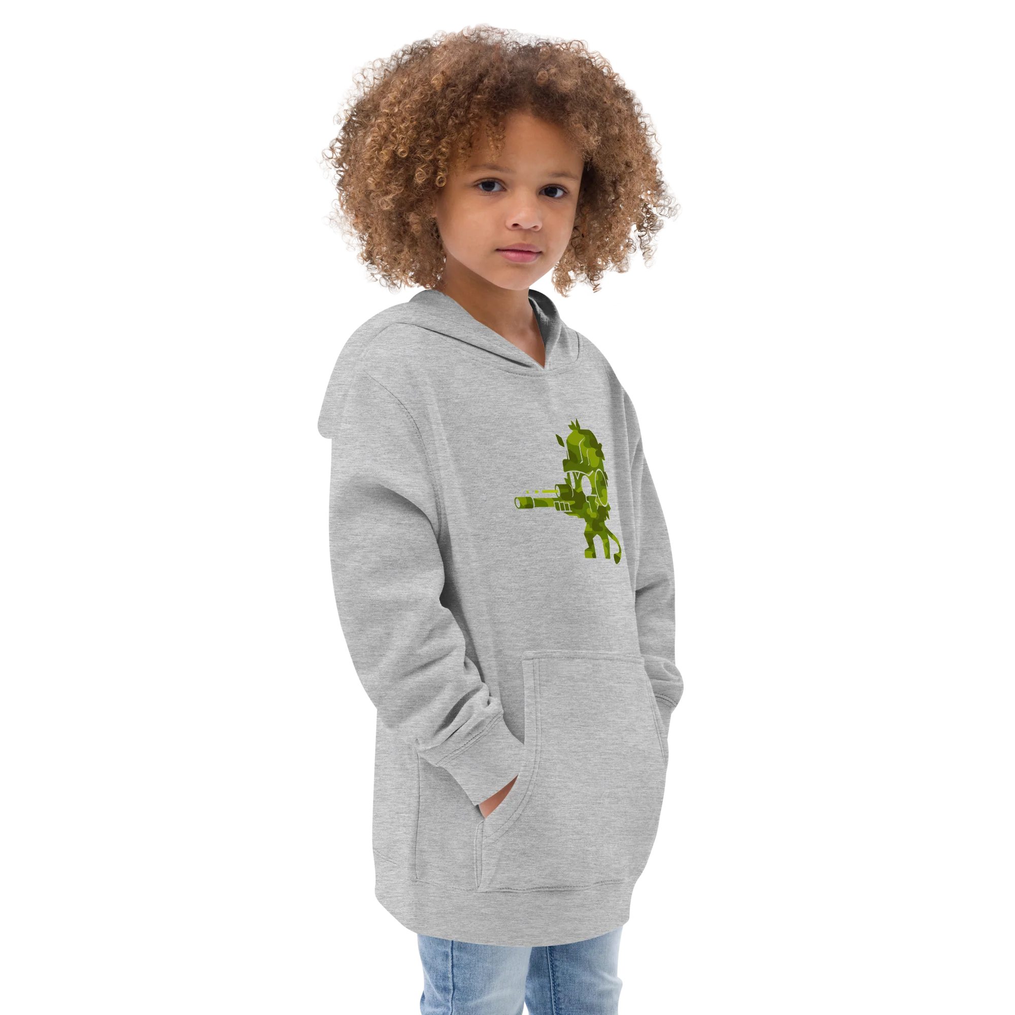 Sniper Maim MOAB Fleece Hoodie )Kids/Youth) - Image 9