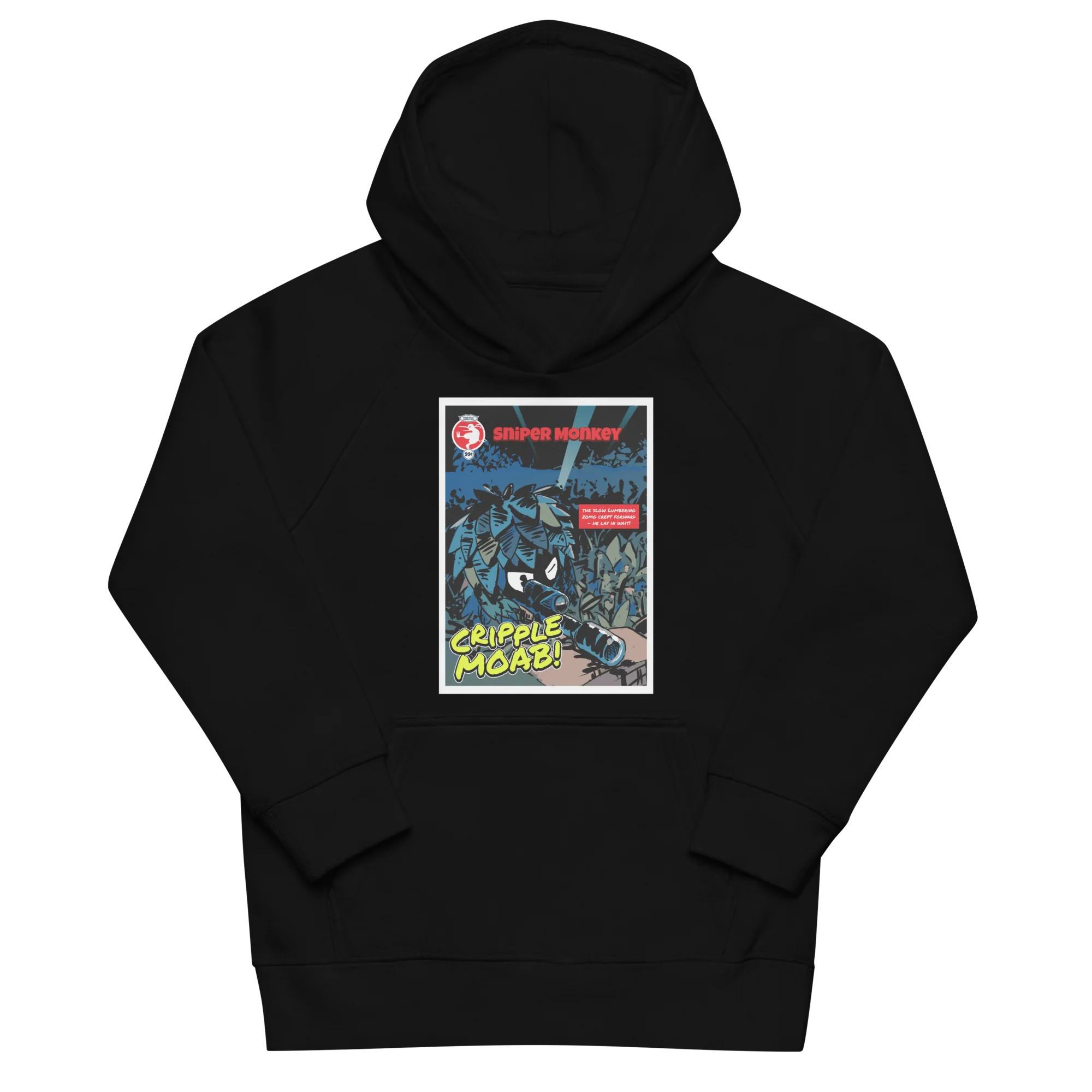 Sniper Monkey - Cripple MOAB Hoodie (Kids) - Image 4