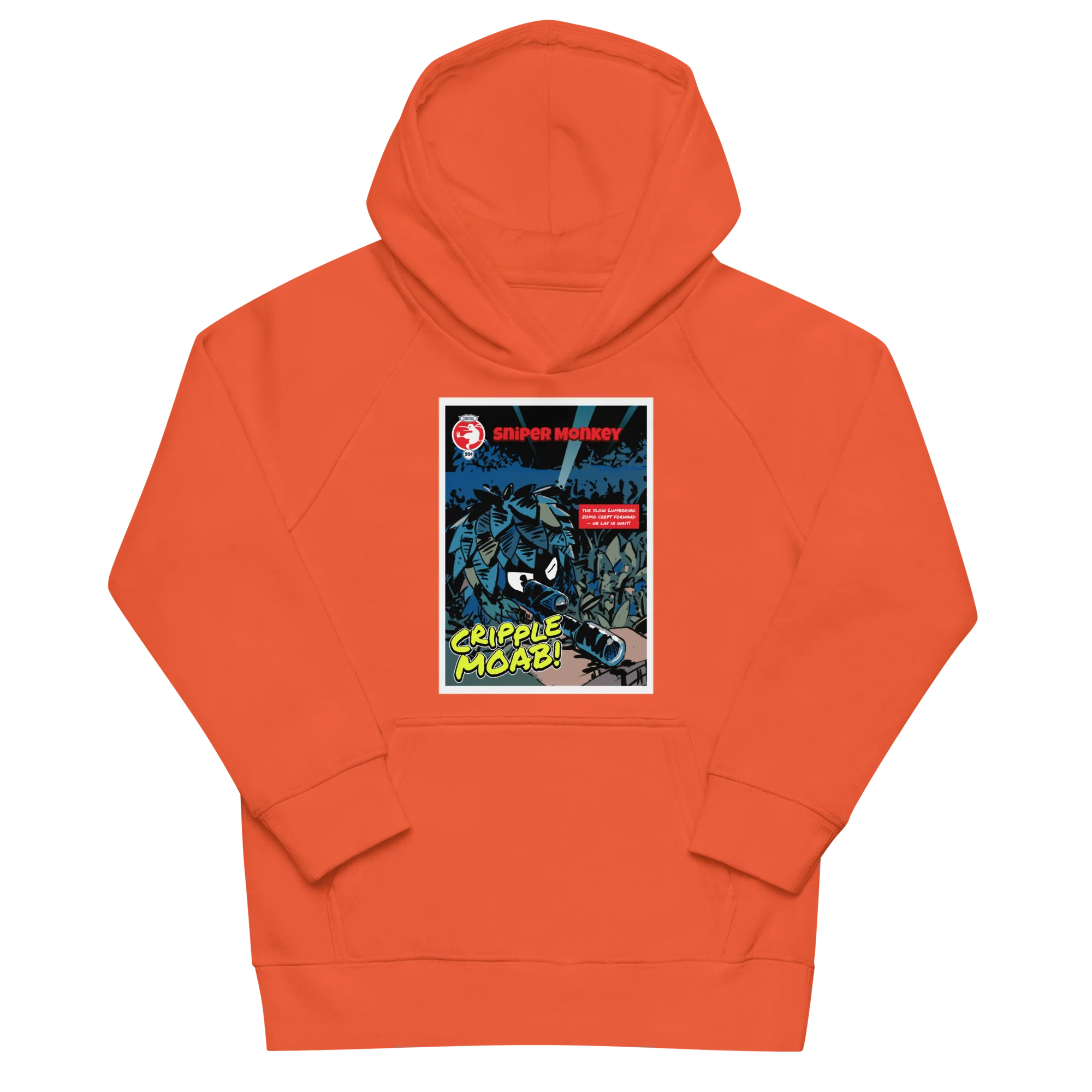 Sniper Monkey - Cripple MOAB Hoodie (Kids) - Image 5