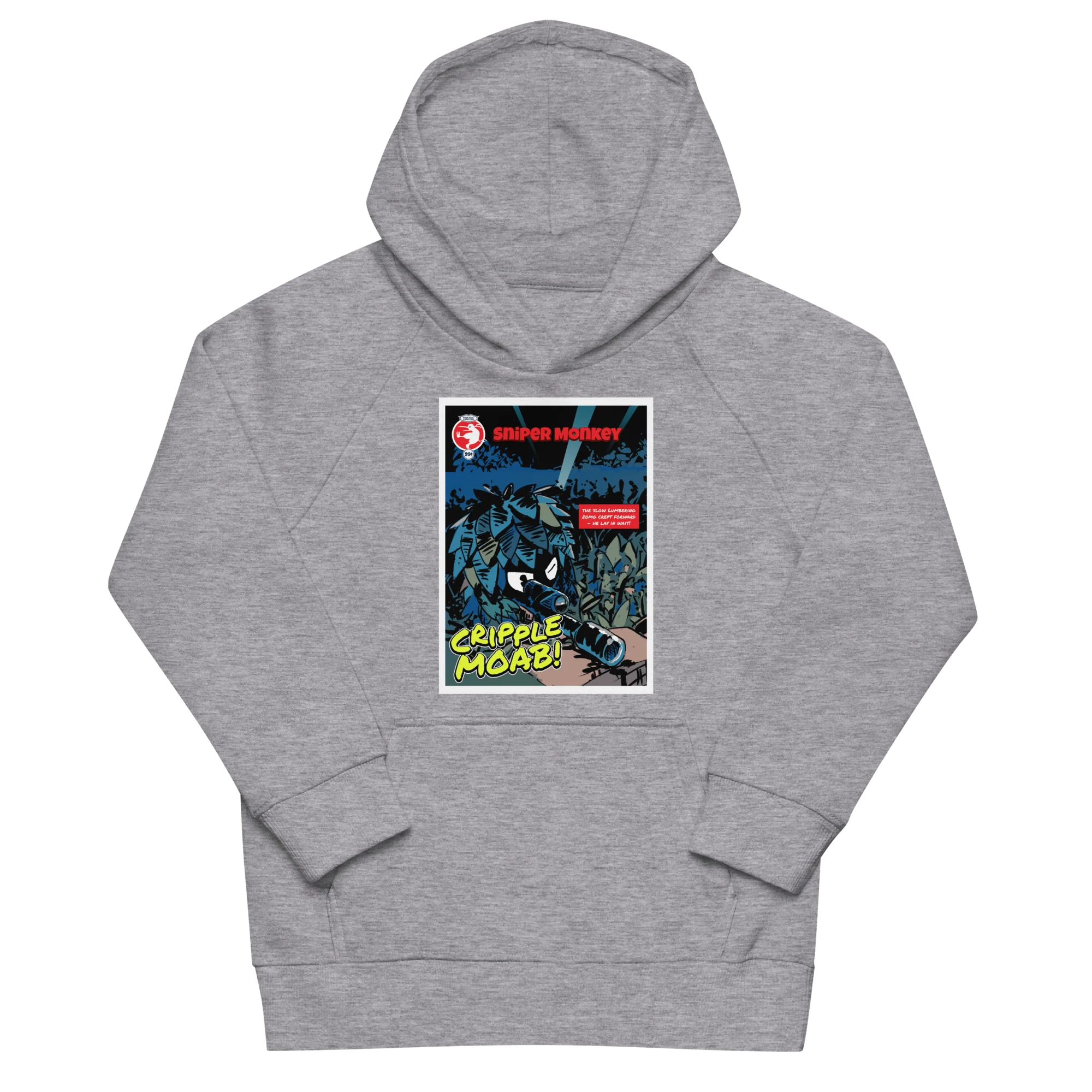Sniper Monkey - Cripple MOAB Hoodie (Kids) - Image 6