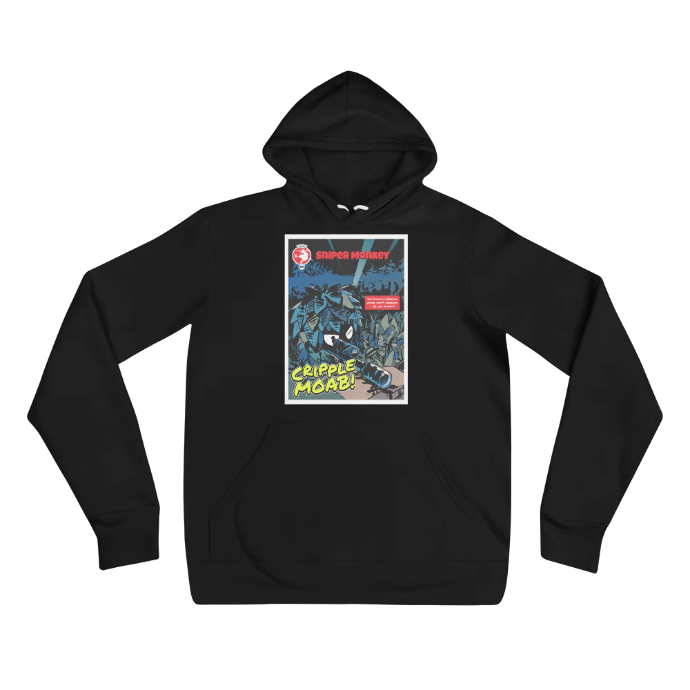 Sniper Monkey - Cripple MOAB Hoodie (Unisex) - Image 4