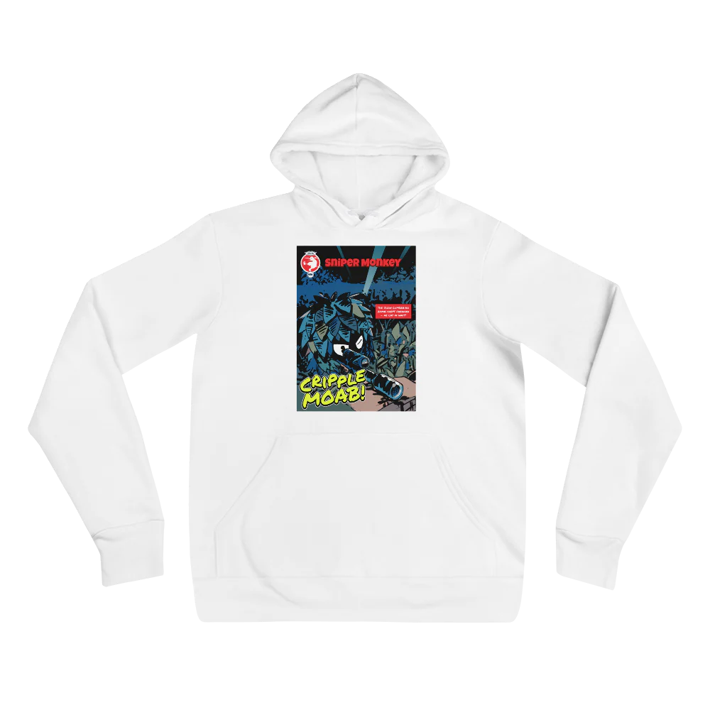 Sniper Monkey - Cripple MOAB Hoodie (Unisex) - Image 5