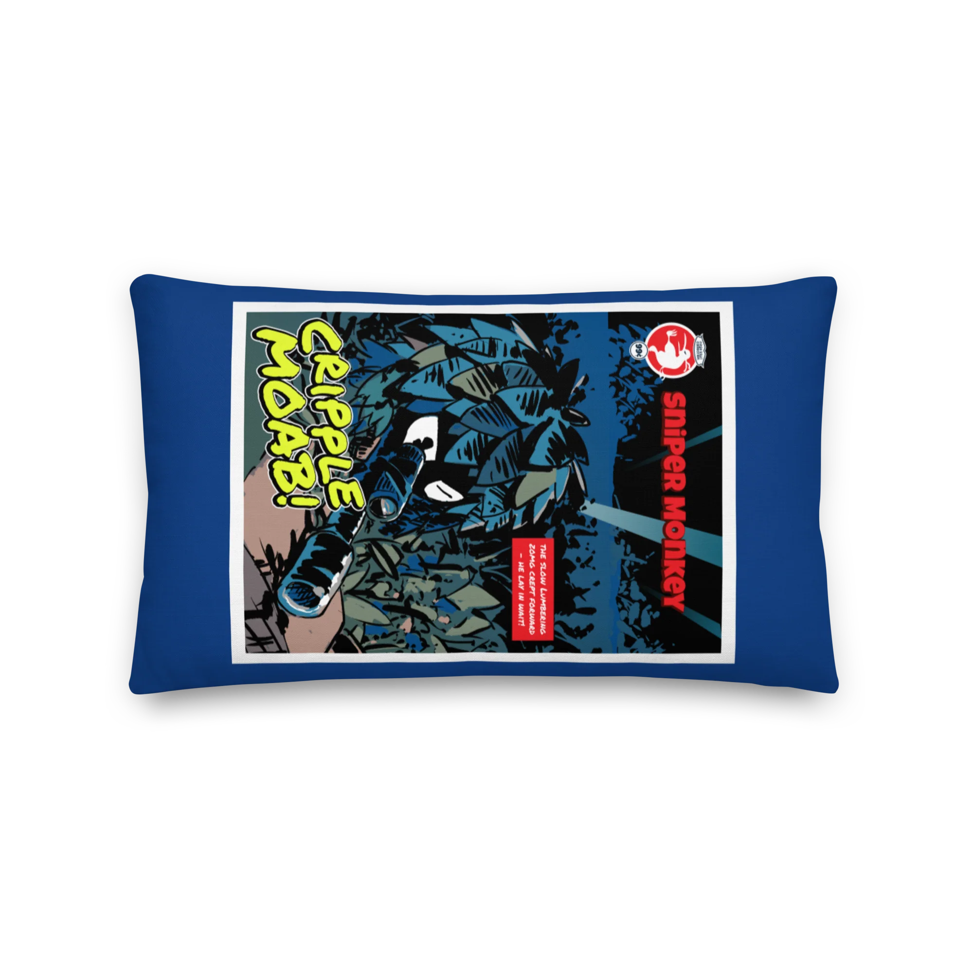 Sniper Monkey - Cripple MOAB Premium Pillow - Image 2