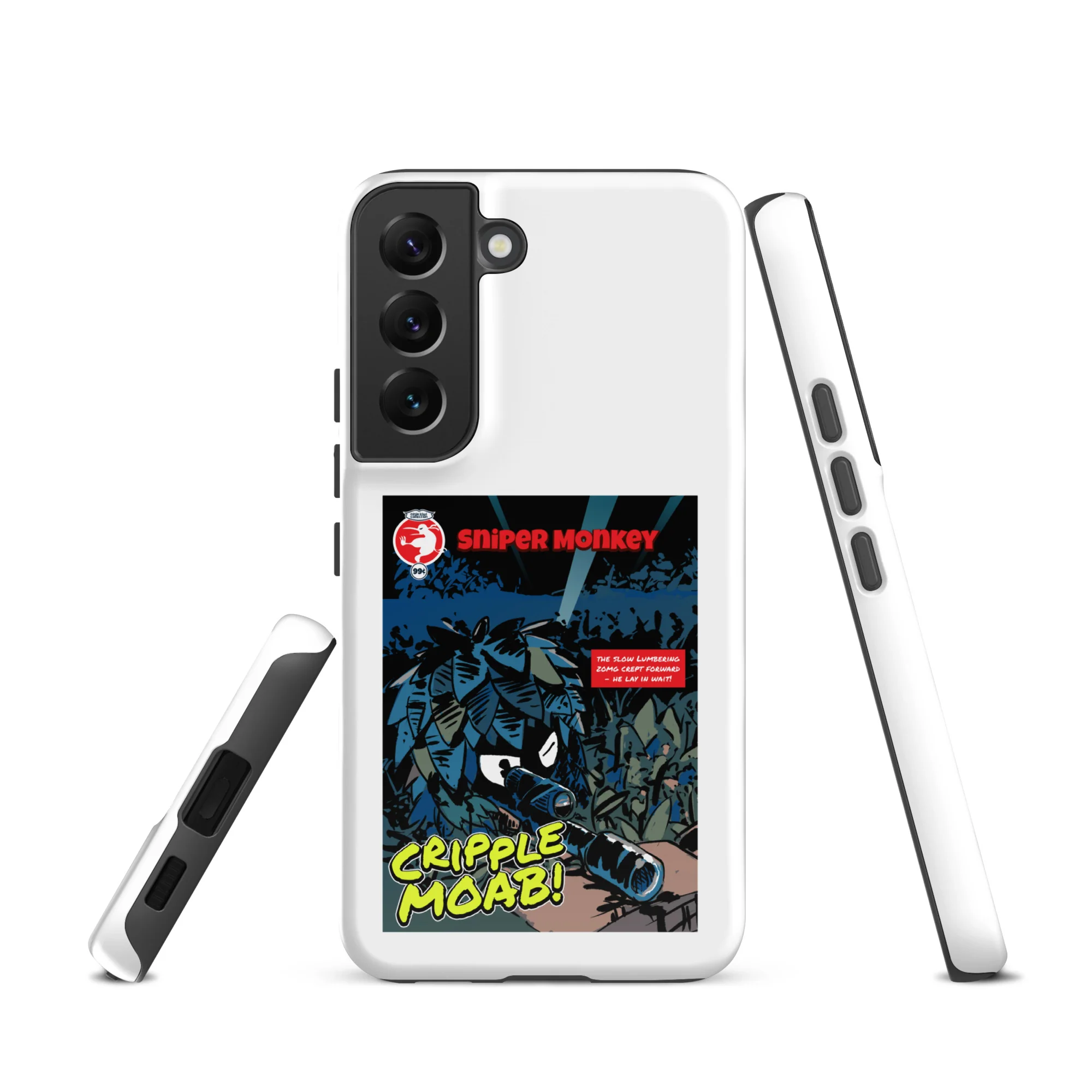 Sniper Monkey - Cripple MOAB Samsung® Case (Tough) - Image 24