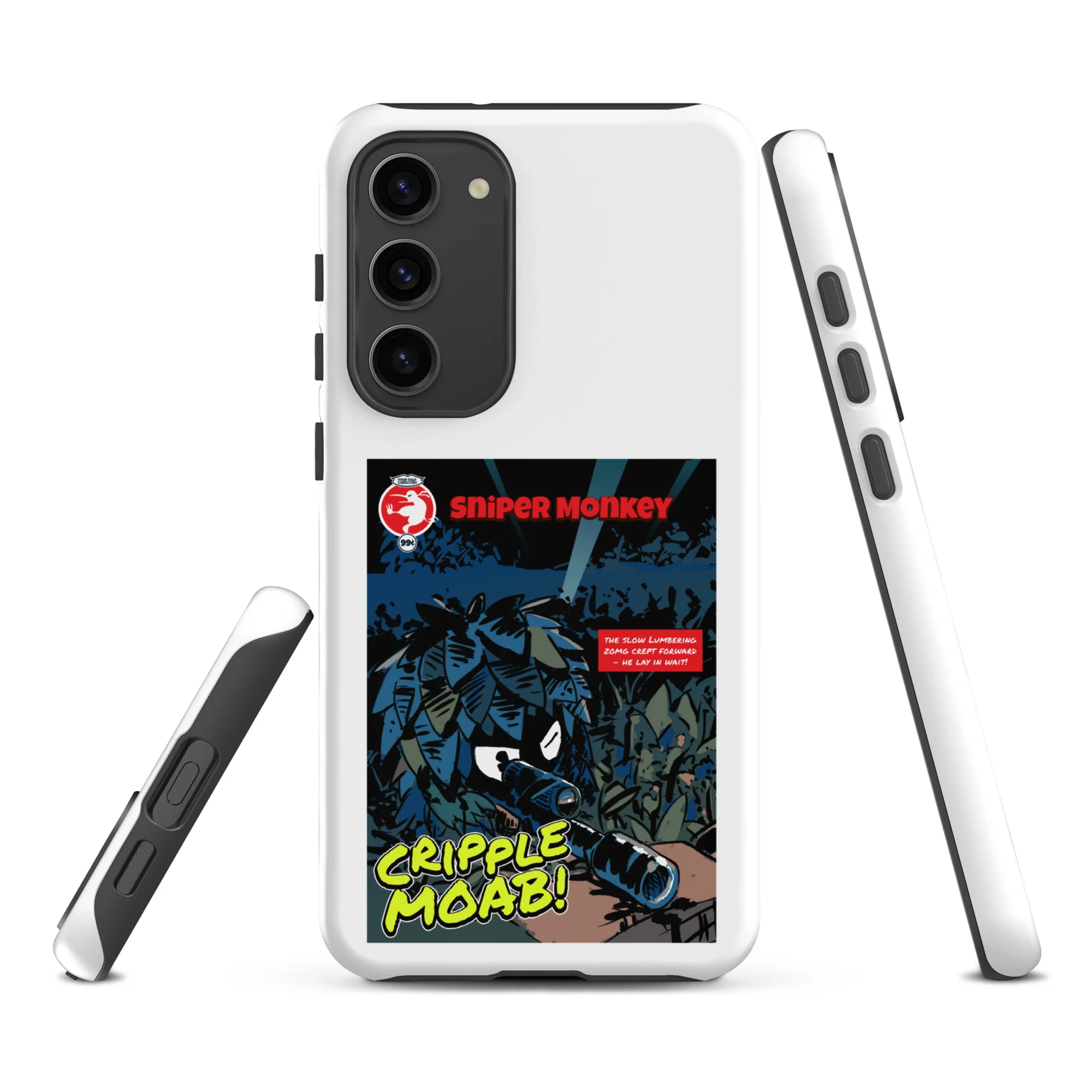 Sniper Monkey - Cripple MOAB Samsung® Case (Tough) - Image 33