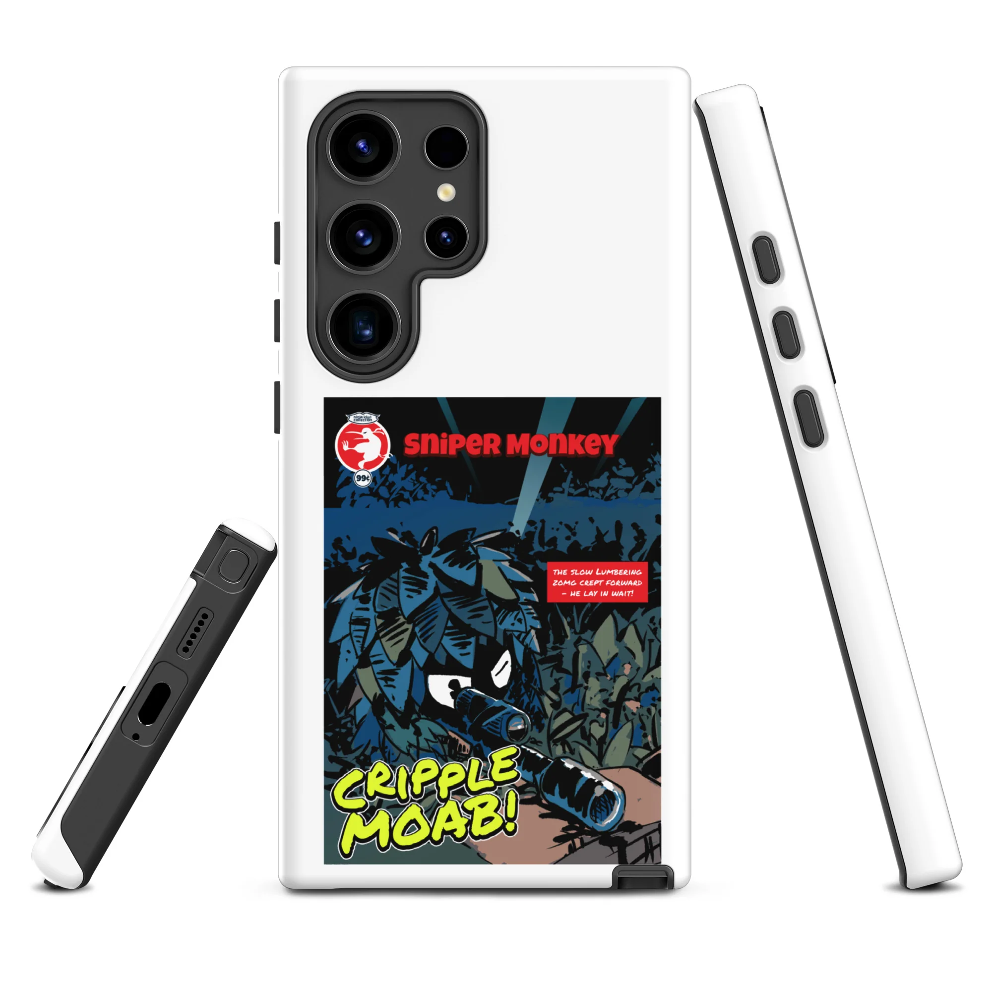 Sniper Monkey - Cripple MOAB Samsung® Case (Tough) - Image 40