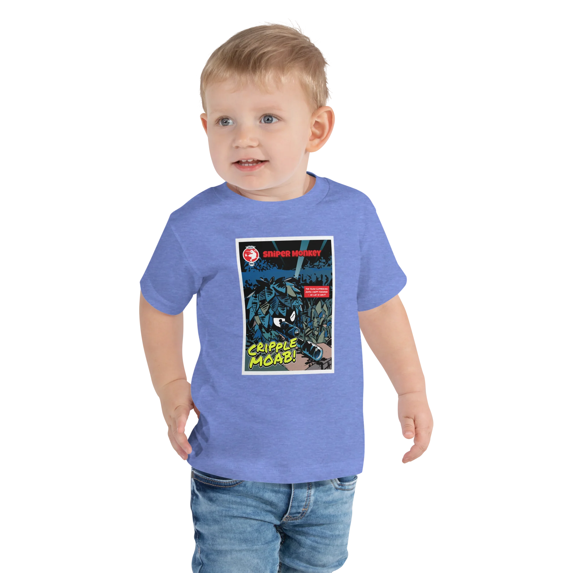 Sniper Monkey - Cripple MOAB Shirt (Kids 2-5) - Image 2