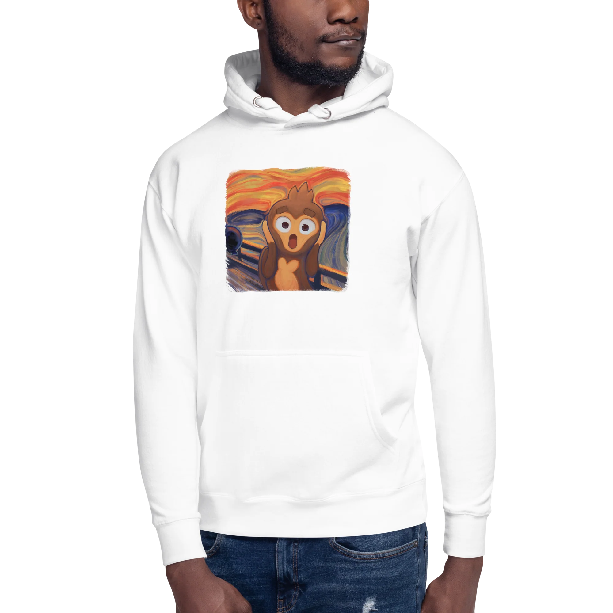 The Screaming Monkey Hoodie (Unisex) - Image 3