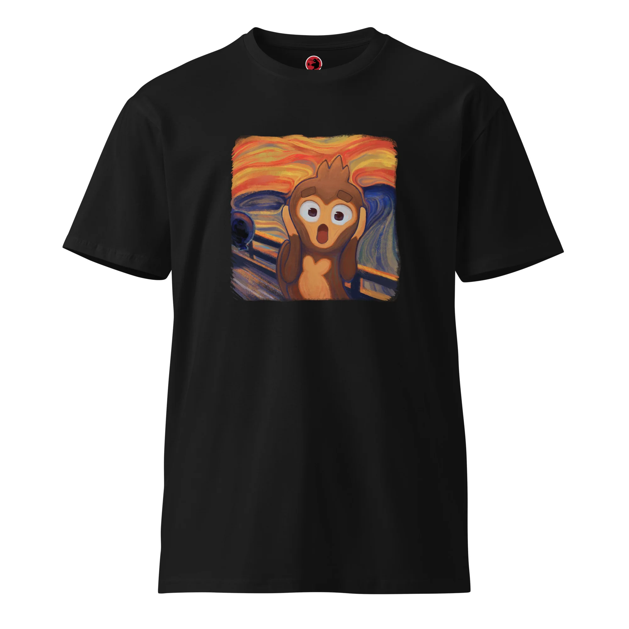 The Screaming Monkey Premium Shirt (Unisex) - Image 6