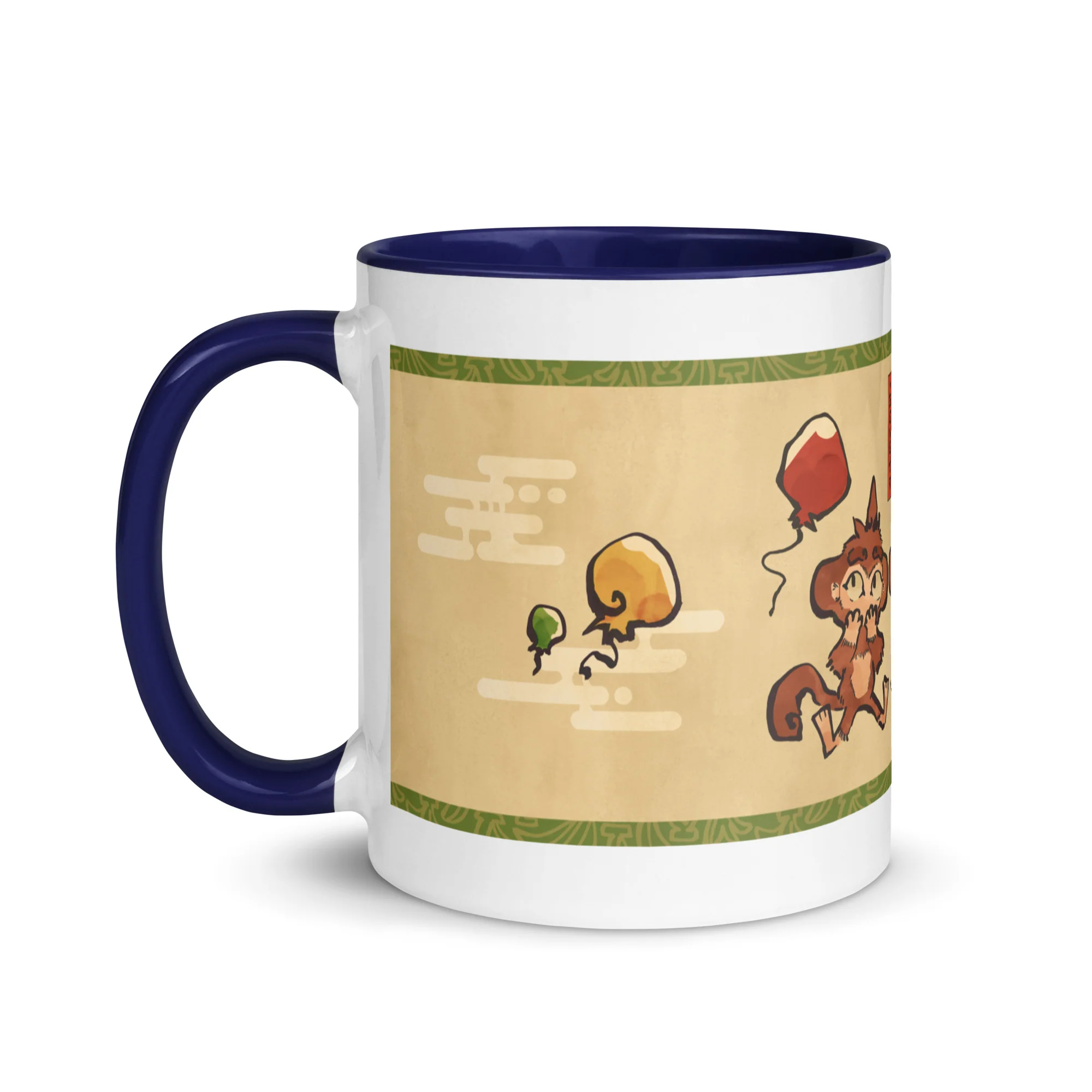 Three Wise Monkeys | Mug with Color Inside - Image 10