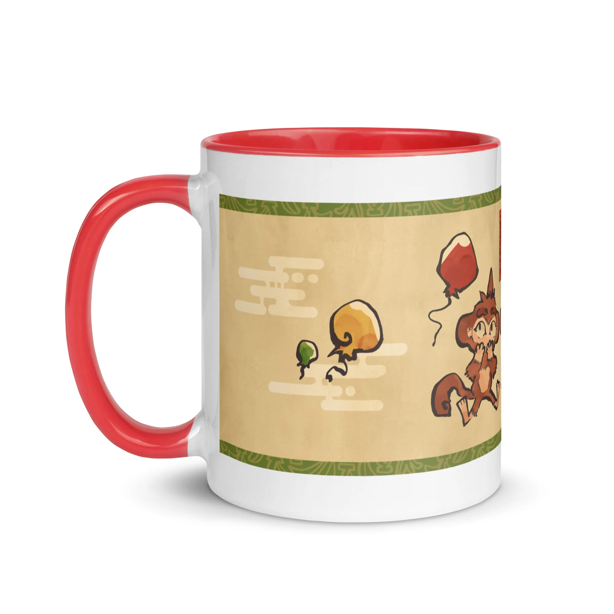 Three Wise Monkeys | Mug with Color Inside - Image 13