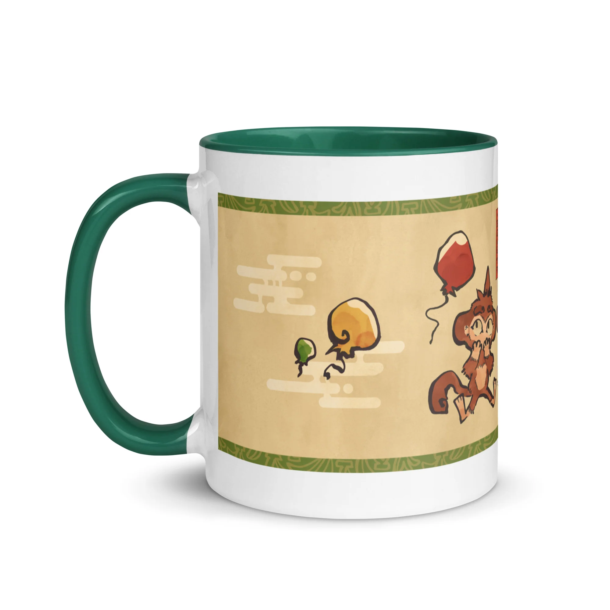 Three Wise Monkeys | Mug with Color Inside - Image 15