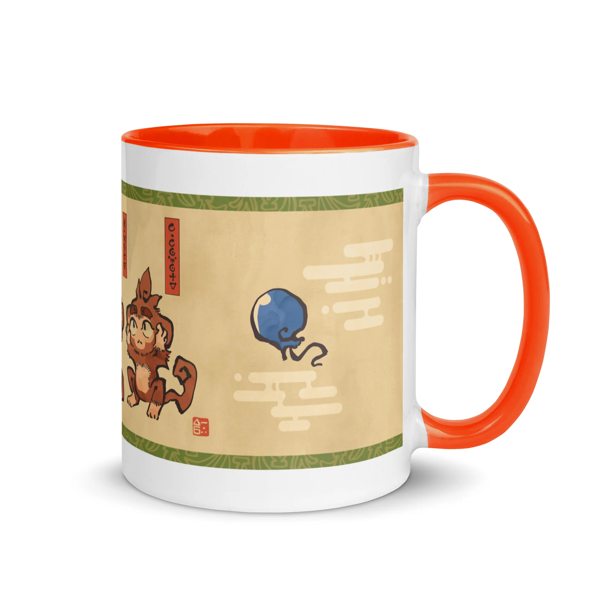 Three Wise Monkeys | Mug with Color Inside - Image 16