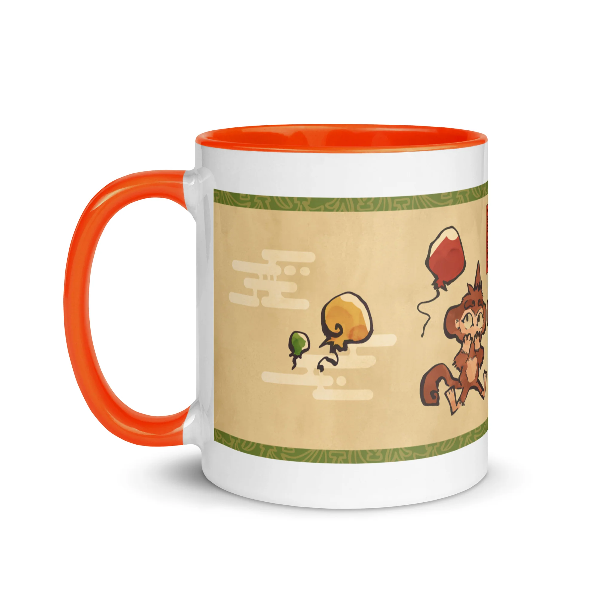 Three Wise Monkeys | Mug with Color Inside - Image 18