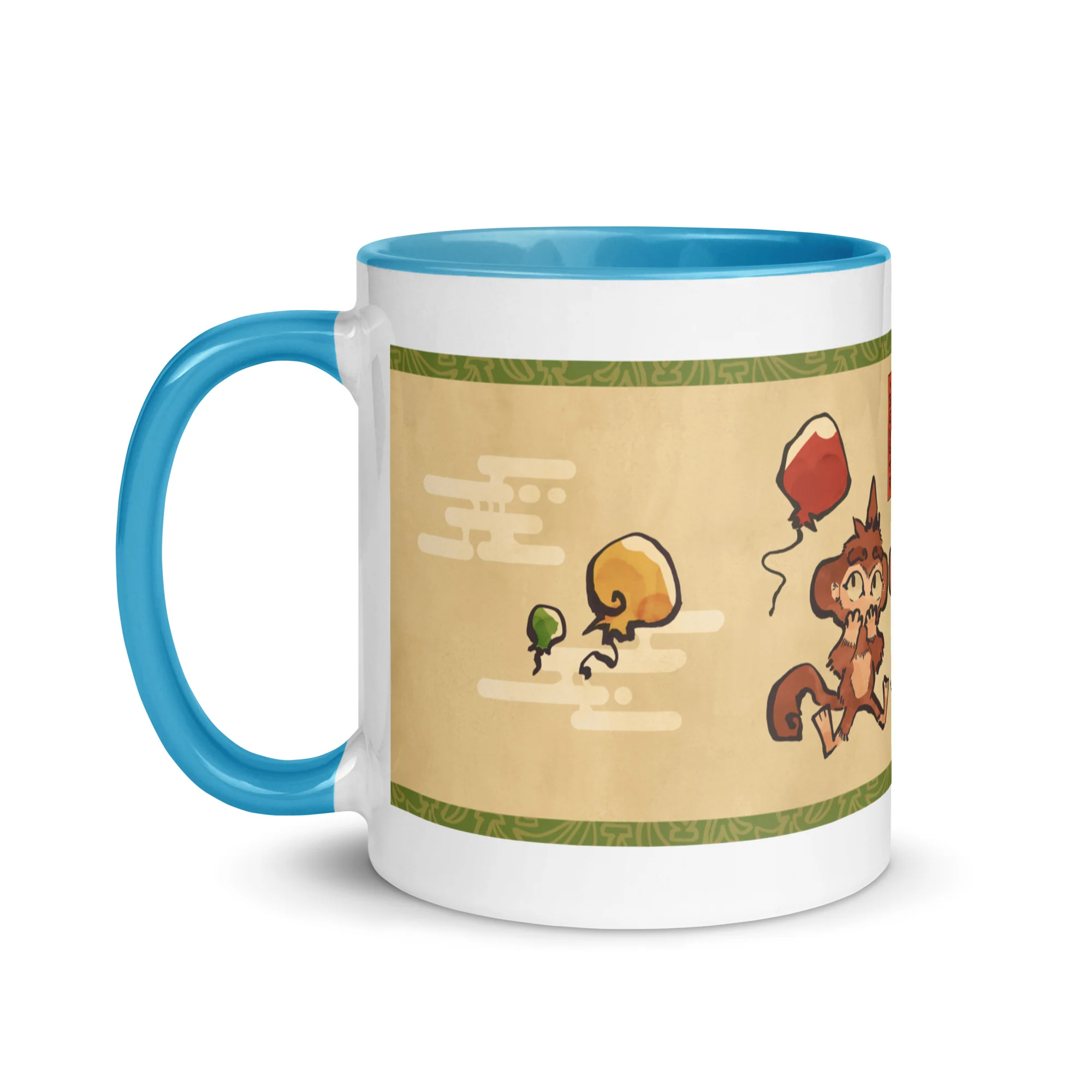 Three Wise Monkeys | Mug with Color Inside - Image 21