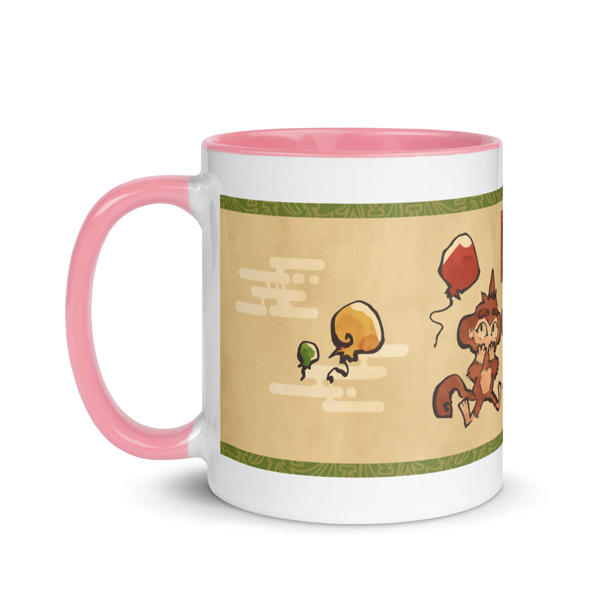 Three Wise Monkeys | Mug with Color Inside - Image 24