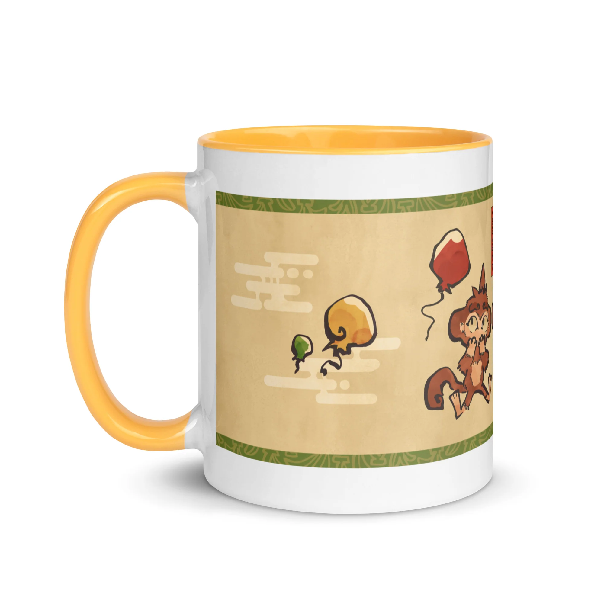 Three Wise Monkeys | Mug with Color Inside - Image 27