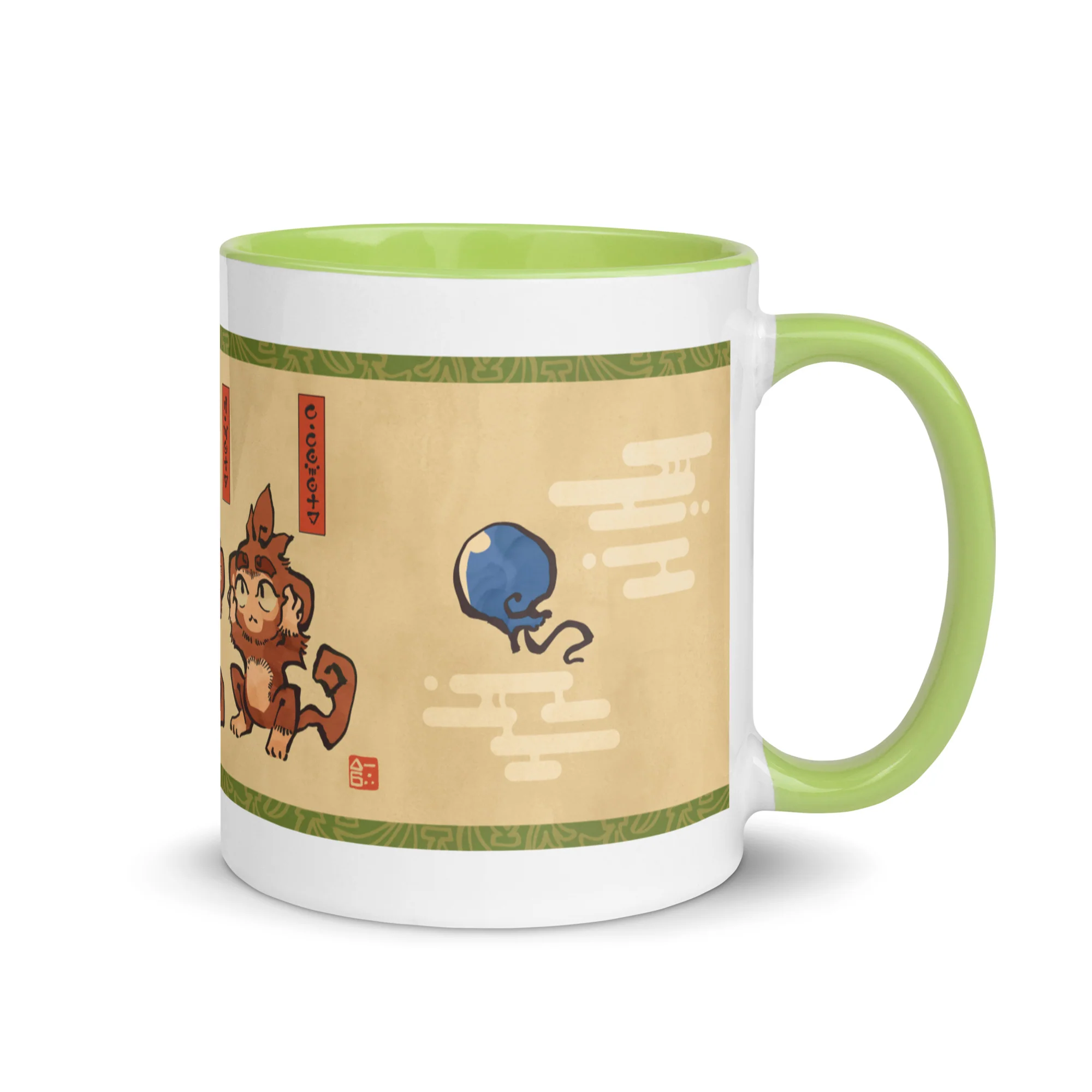 Three Wise Monkeys | Mug with Color Inside - Image 28