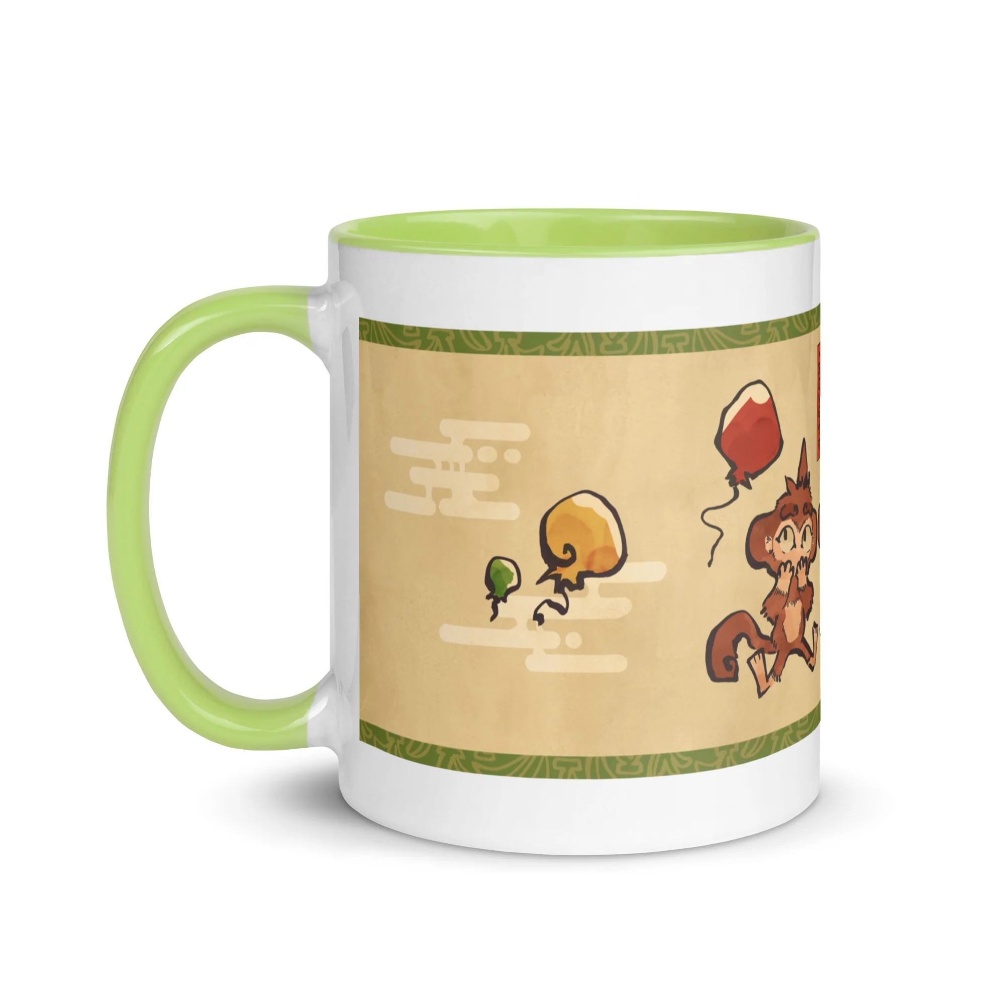 Three Wise Monkeys | Mug with Color Inside - Image 30