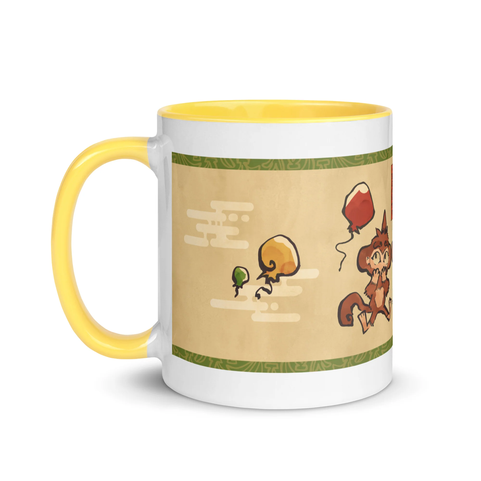Three Wise Monkeys | Mug with Color Inside - Image 33