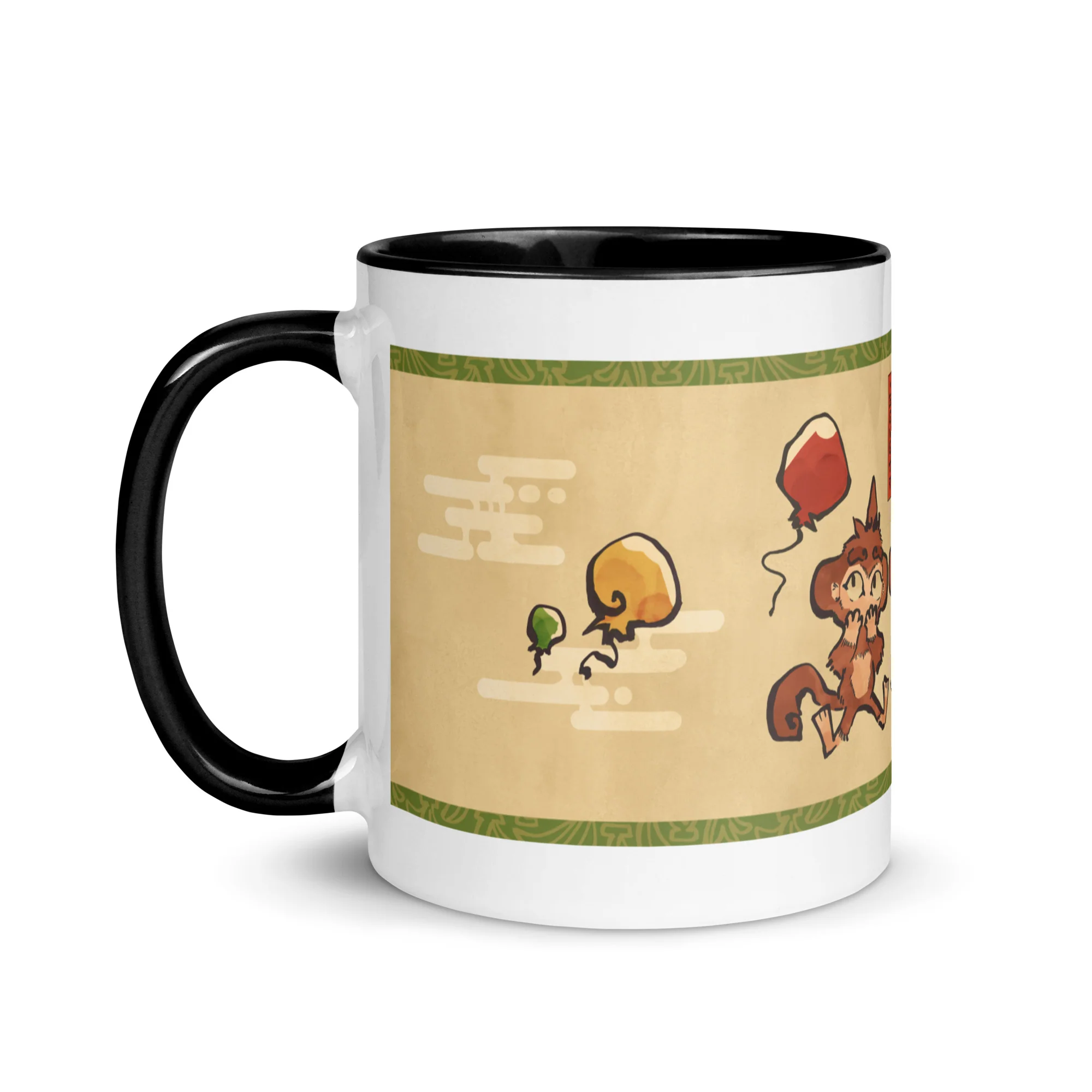 Three Wise Monkeys | Mug with Color Inside - Image 7
