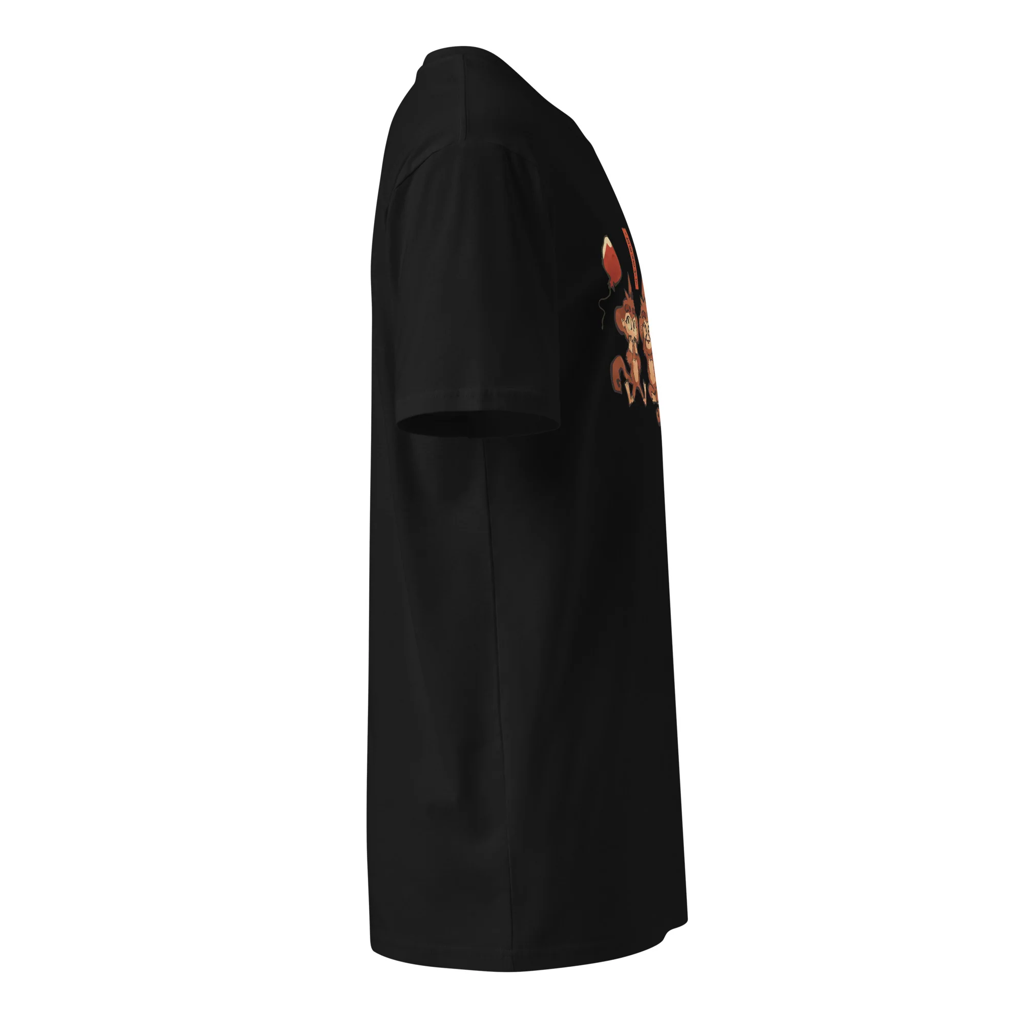 Three Wise Monkeys Premium Shirt (Unisex) - Image 8