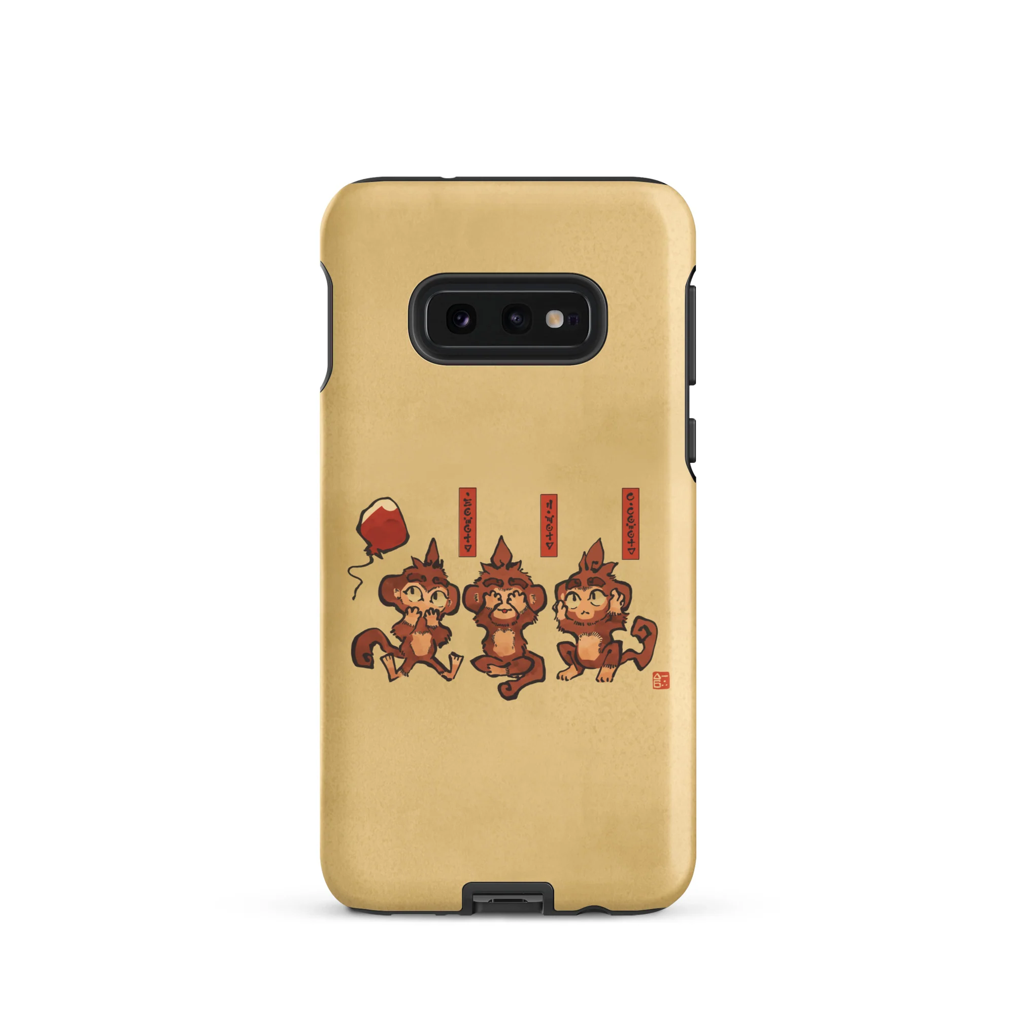 Three Wise Monkeys Samsung® Case (Tough) - Image 23