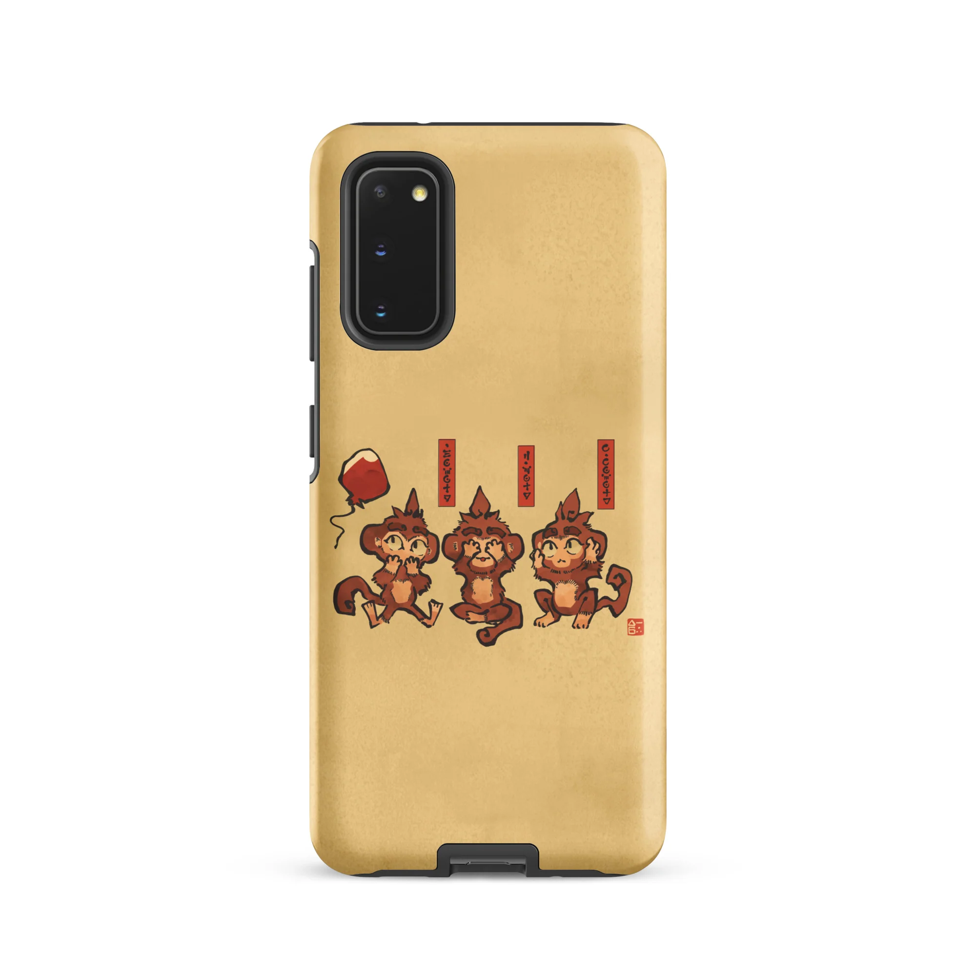 Three Wise Monkeys Samsung® Case (Tough) - Image 24