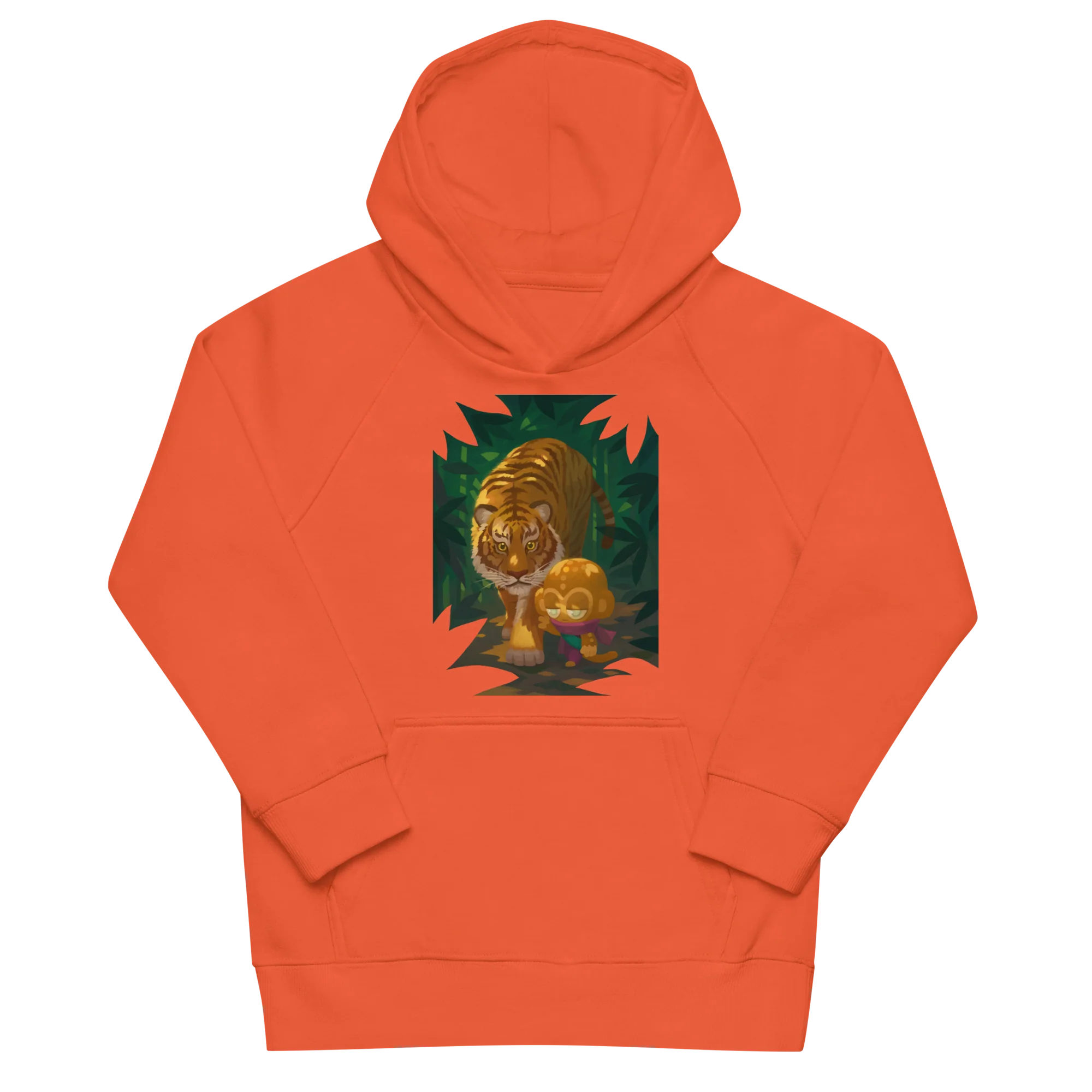 Tiger And Psi Eco Hoodie (Kids/Youth) - Image 5