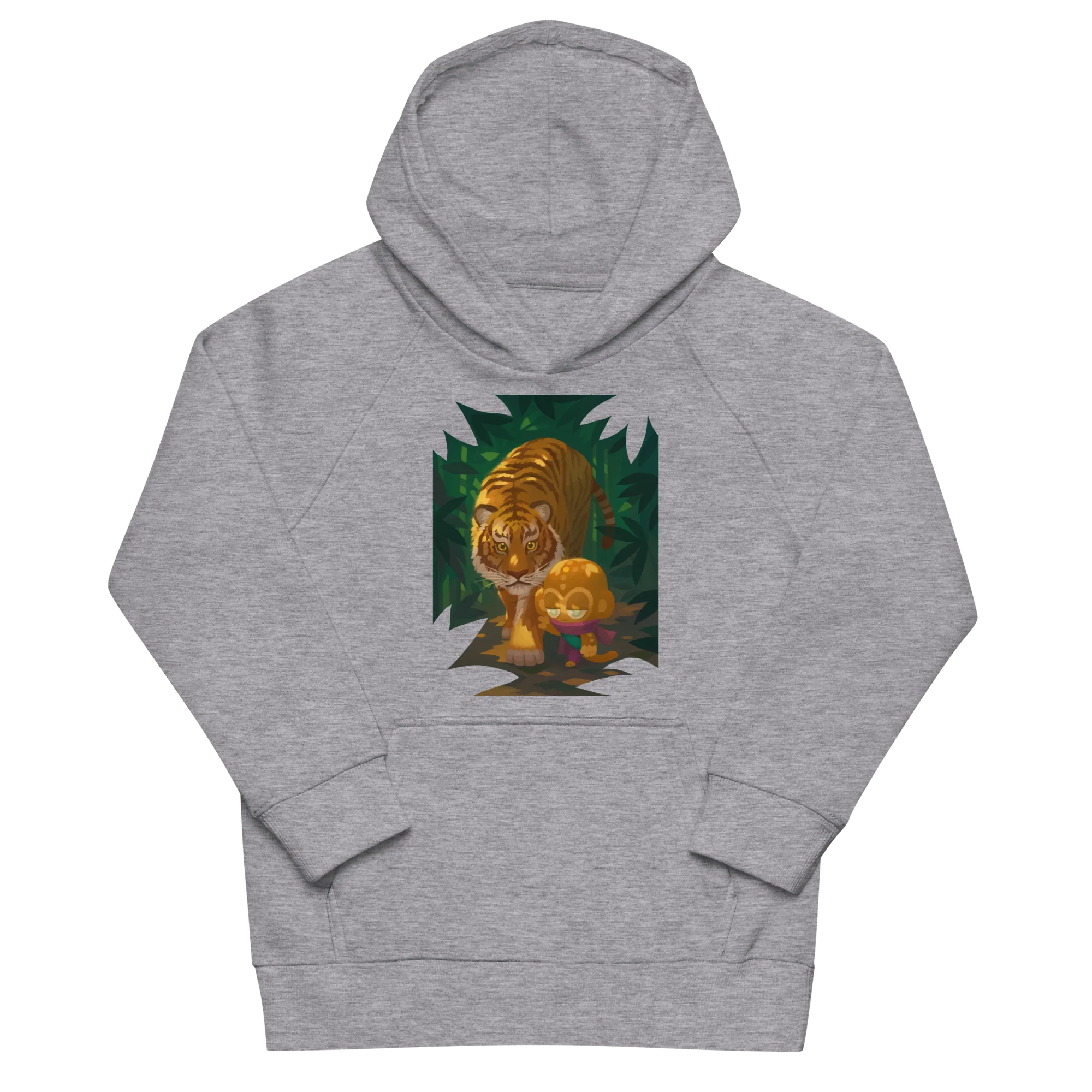 Tiger And Psi Eco Hoodie (Kids/Youth) - Image 6
