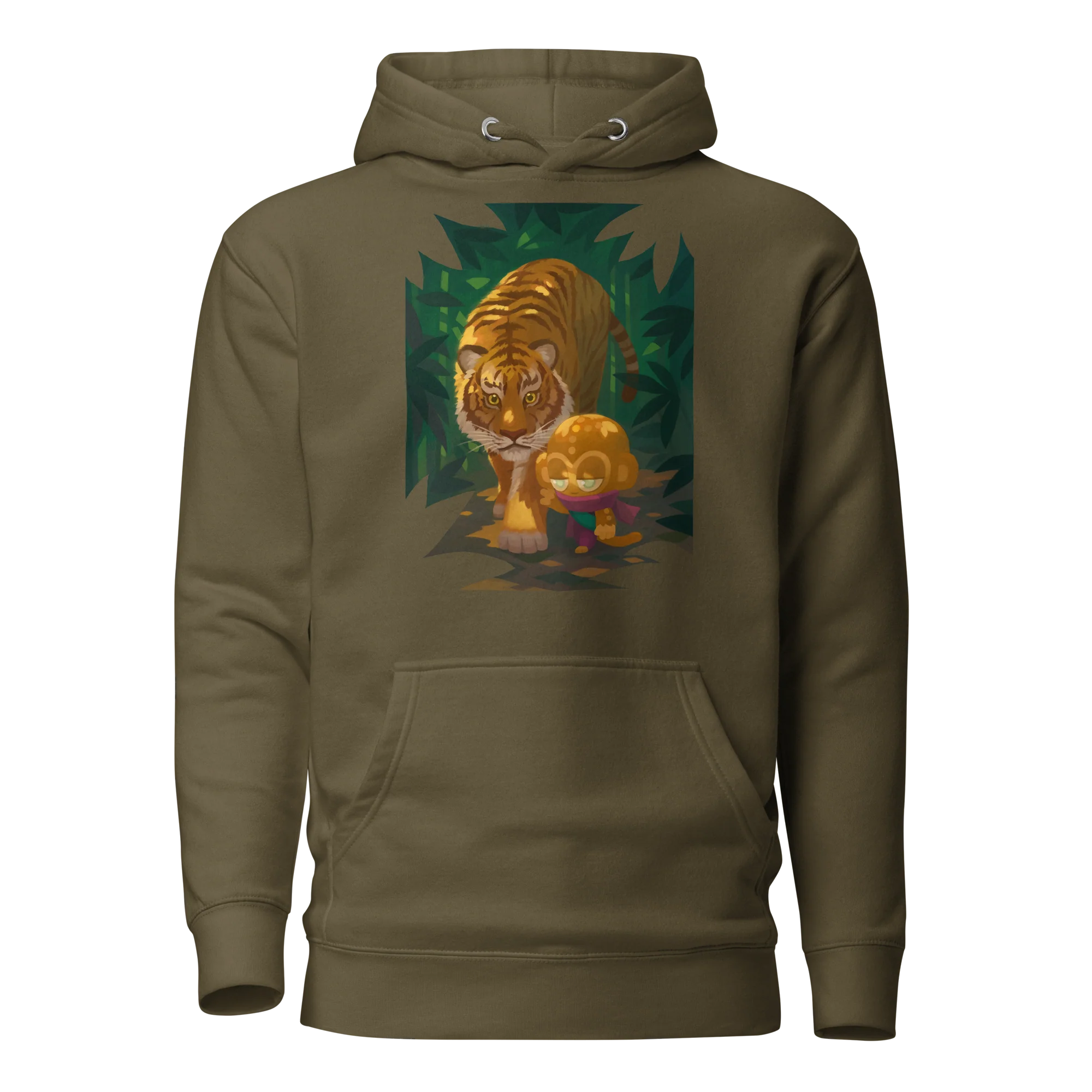 Tiger And Psi Hoodie (Unisex)