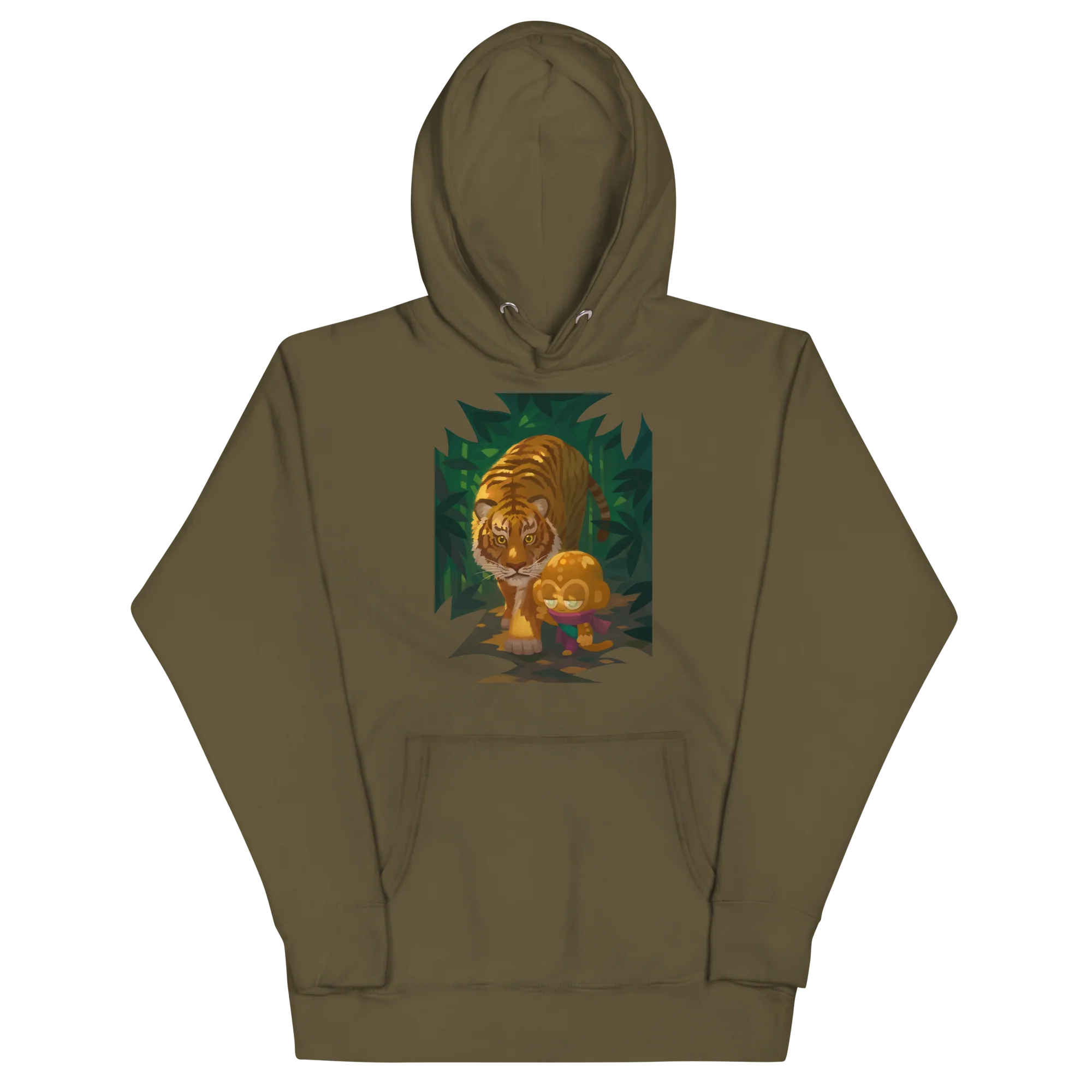 Tiger And Psi Hoodie (Unisex) - Image 2