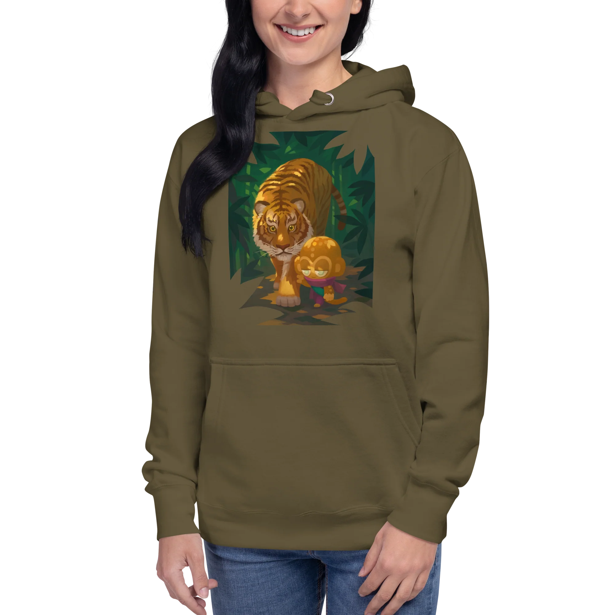 Tiger And Psi Hoodie (Unisex) - Image 3