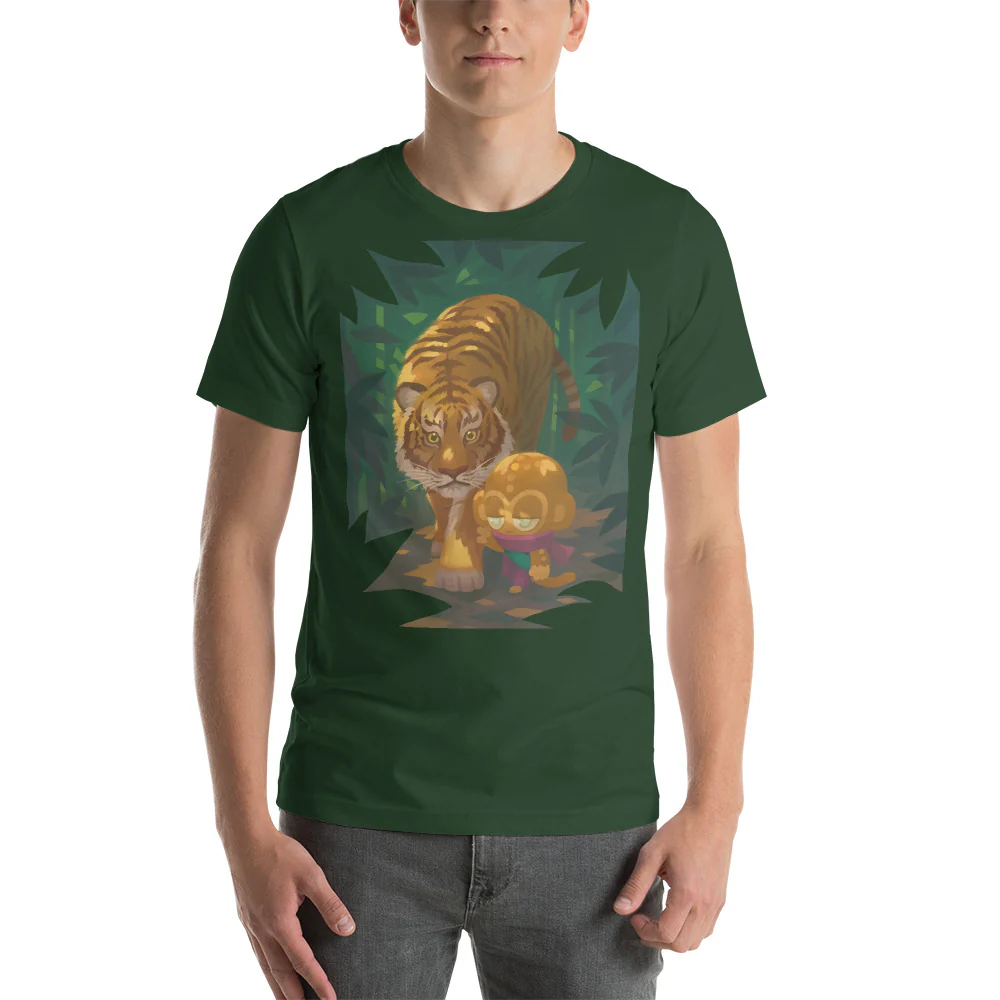 Tiger And Psi Shirt (Unisex) - Image 3