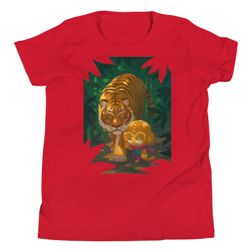 Tiger And Psi Shirt (Youth) - Image 5