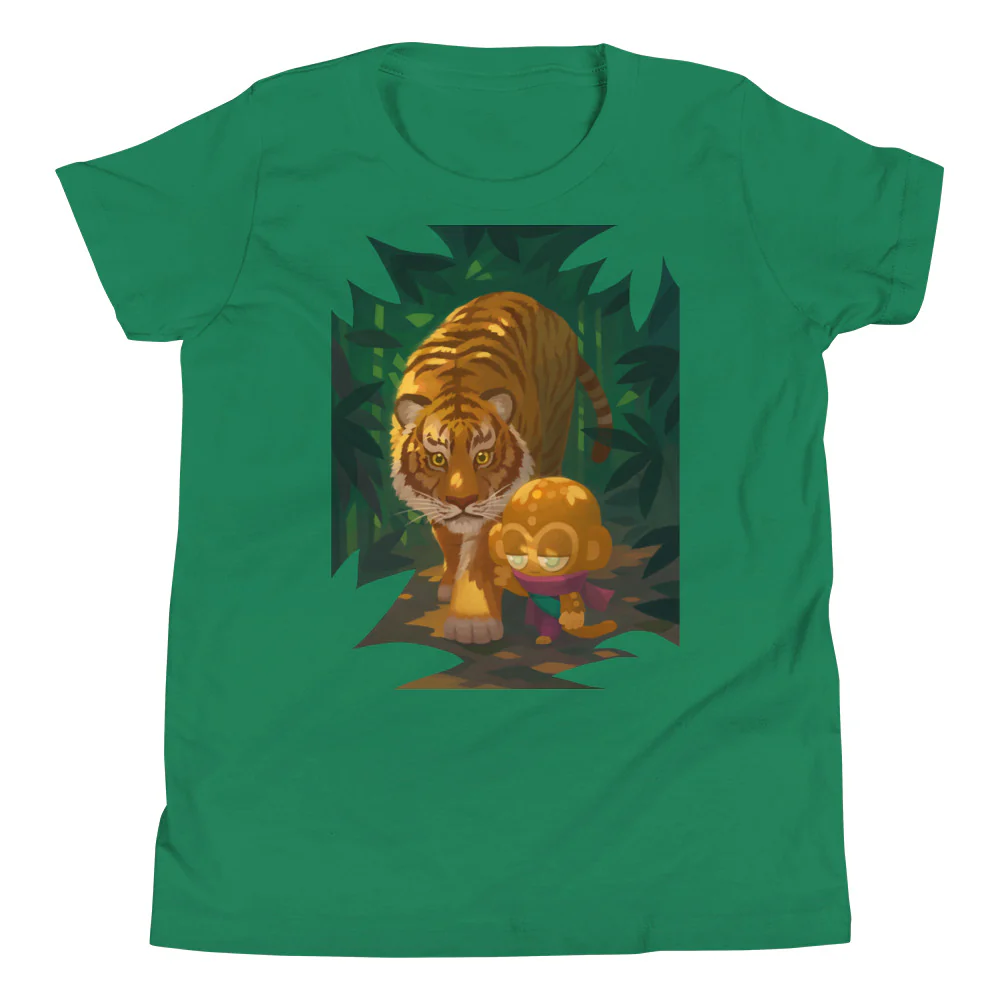 Tiger And Psi Shirt (Youth) - Image 7