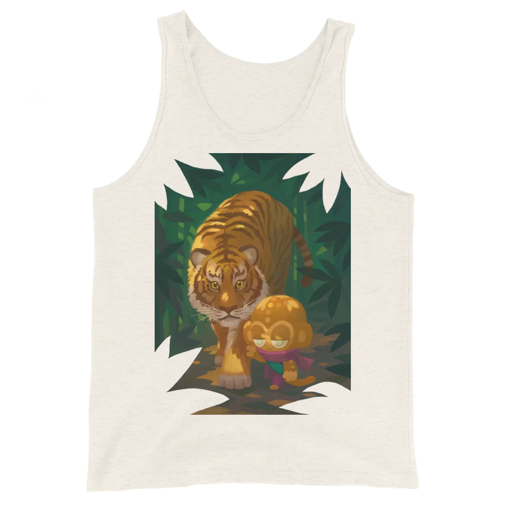 Tiger And Psi Tank Top (Unisex) - Image 11