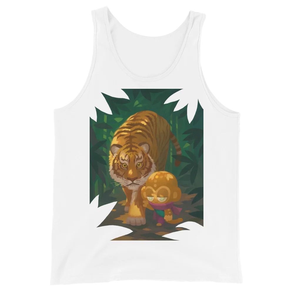 Tiger And Psi Tank Top (Unisex) - Image 12